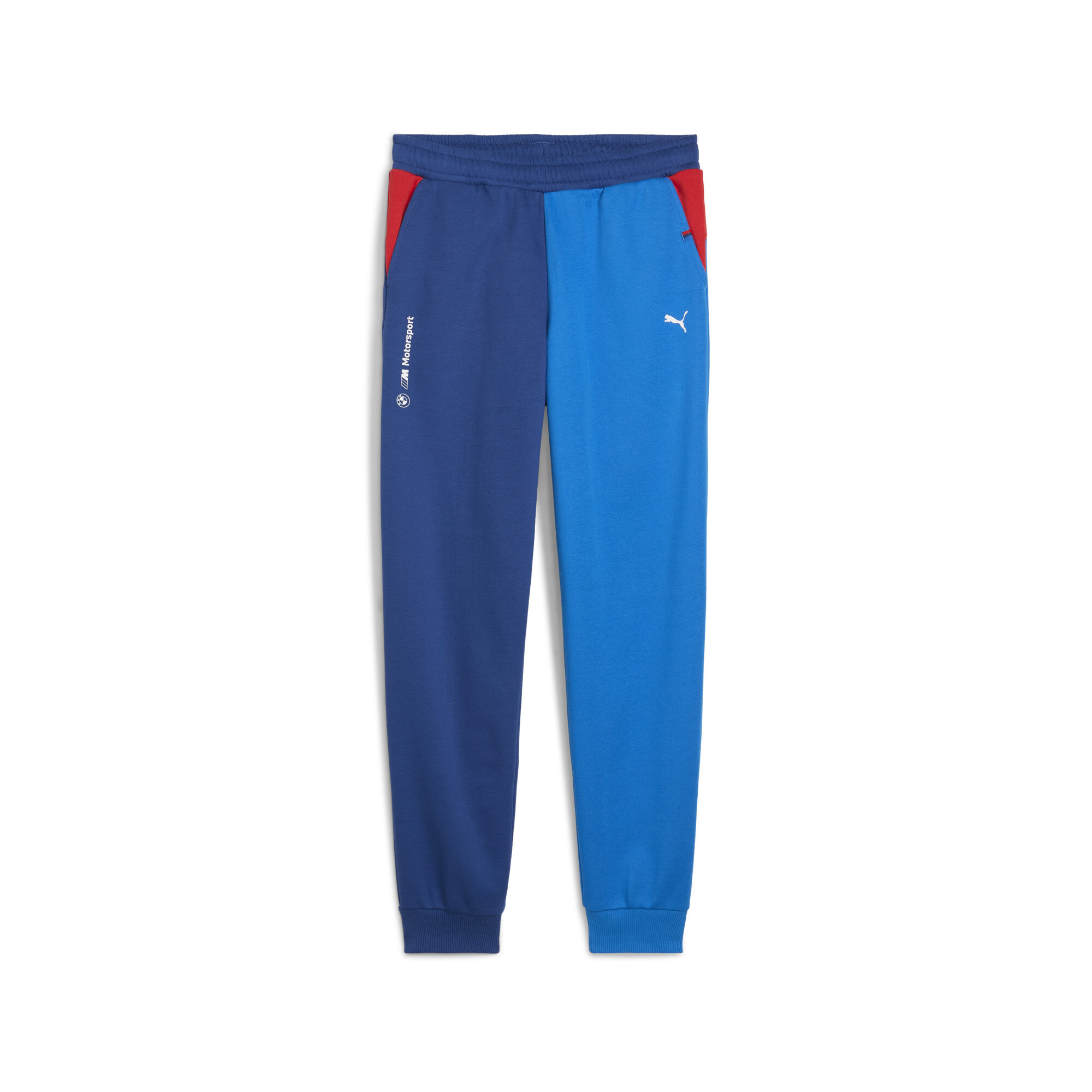 PUMA BMW M Motorsport Essentials broek, Blauw, Maat 15-16Y thumbnail 3