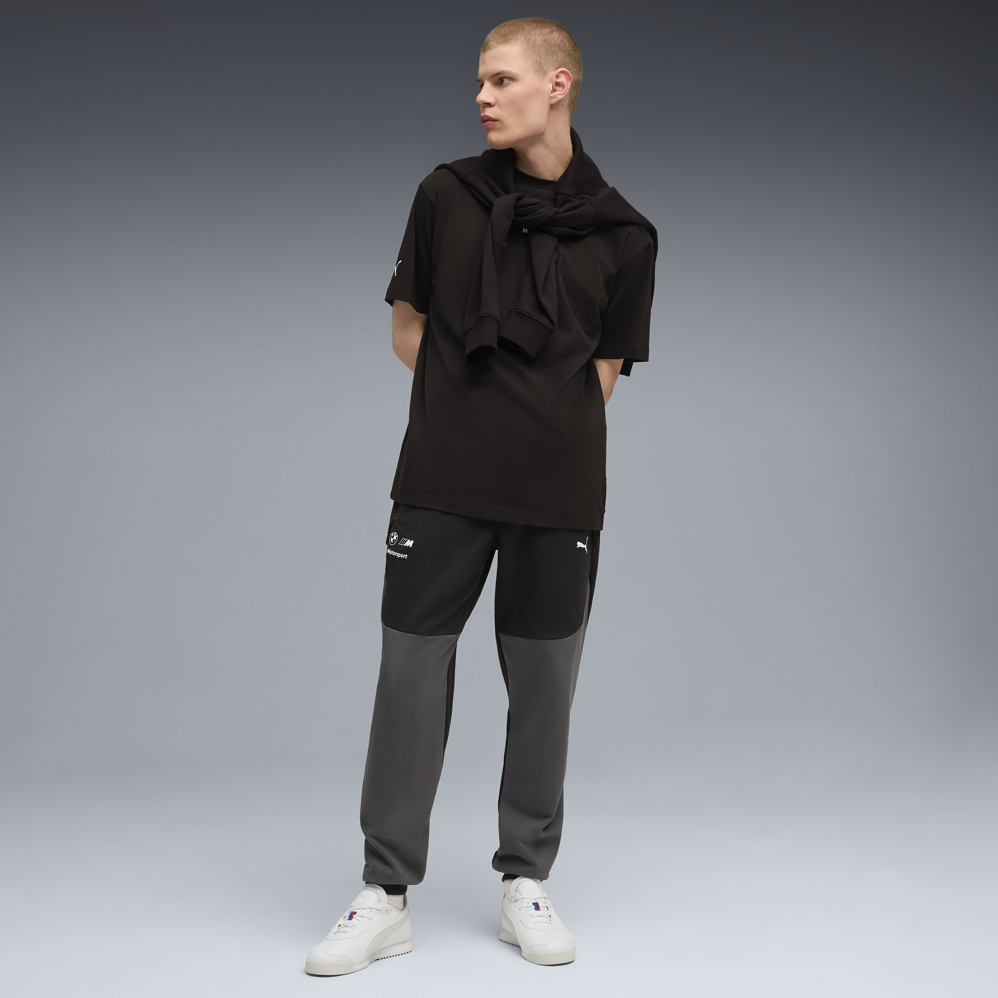 BMW M Motorsport PUMATECH broek voor Heren, Zwart, Maat S thumbnail 4