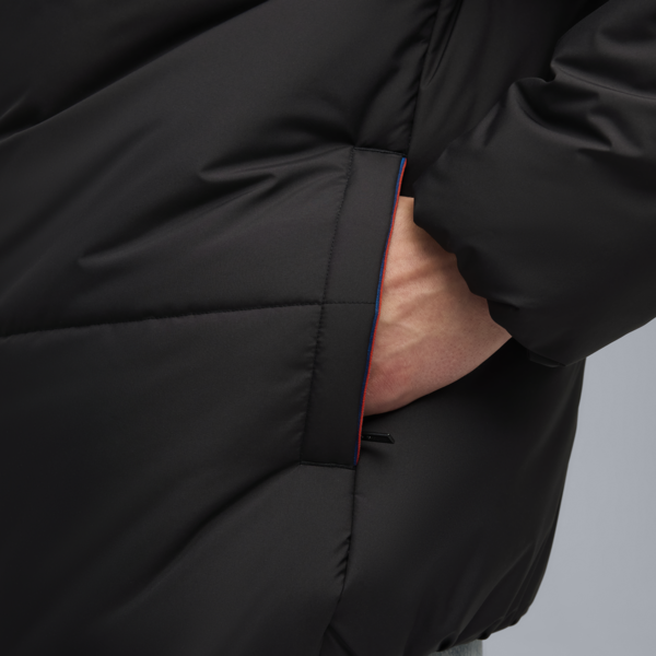 BMW M Motorsport Essentials Puffer Jacket Men, PUMA Black, large-ZAF