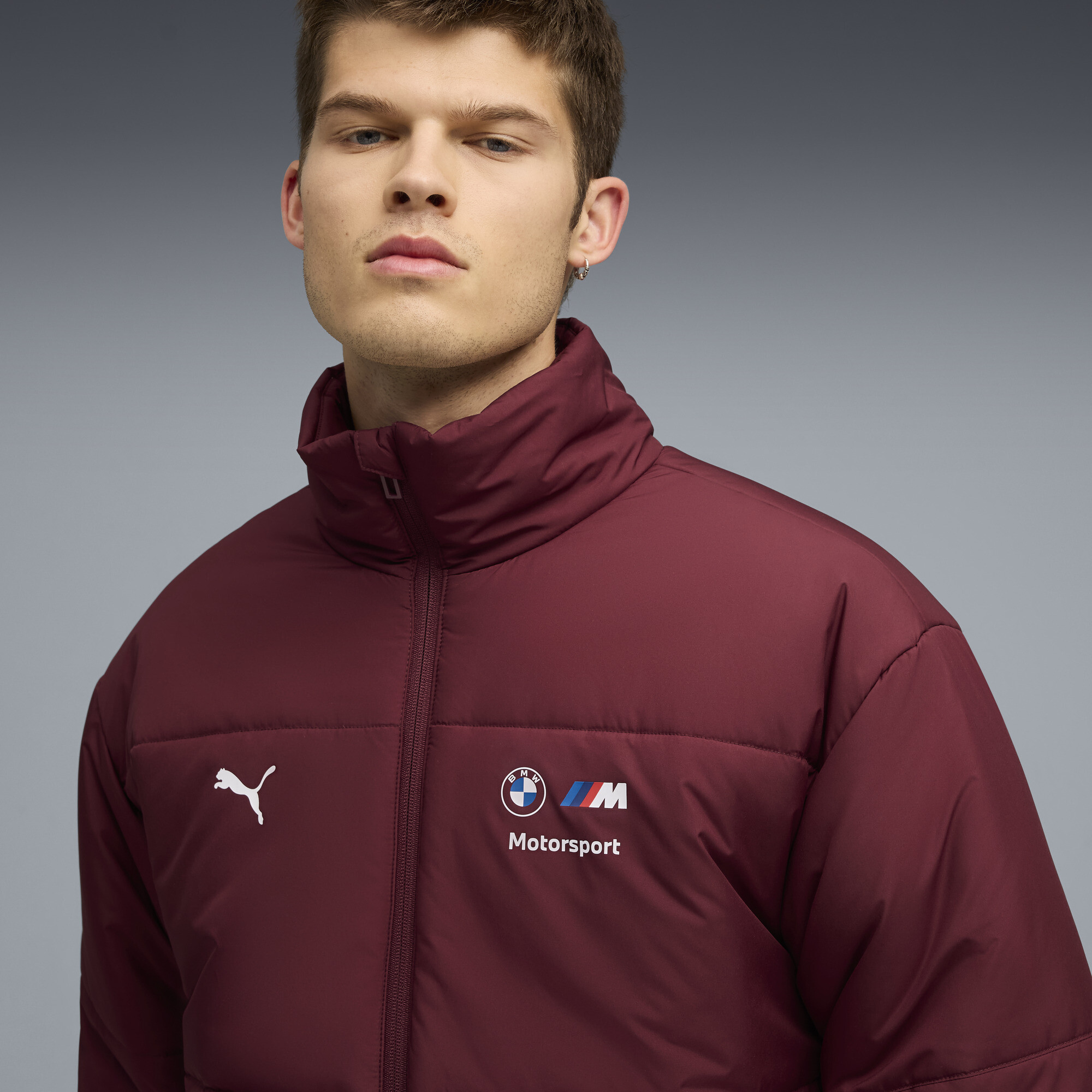 PUMA BMW M Motorsport Essentials pufferjack voor Heren, Maat XXL thumbnail 7