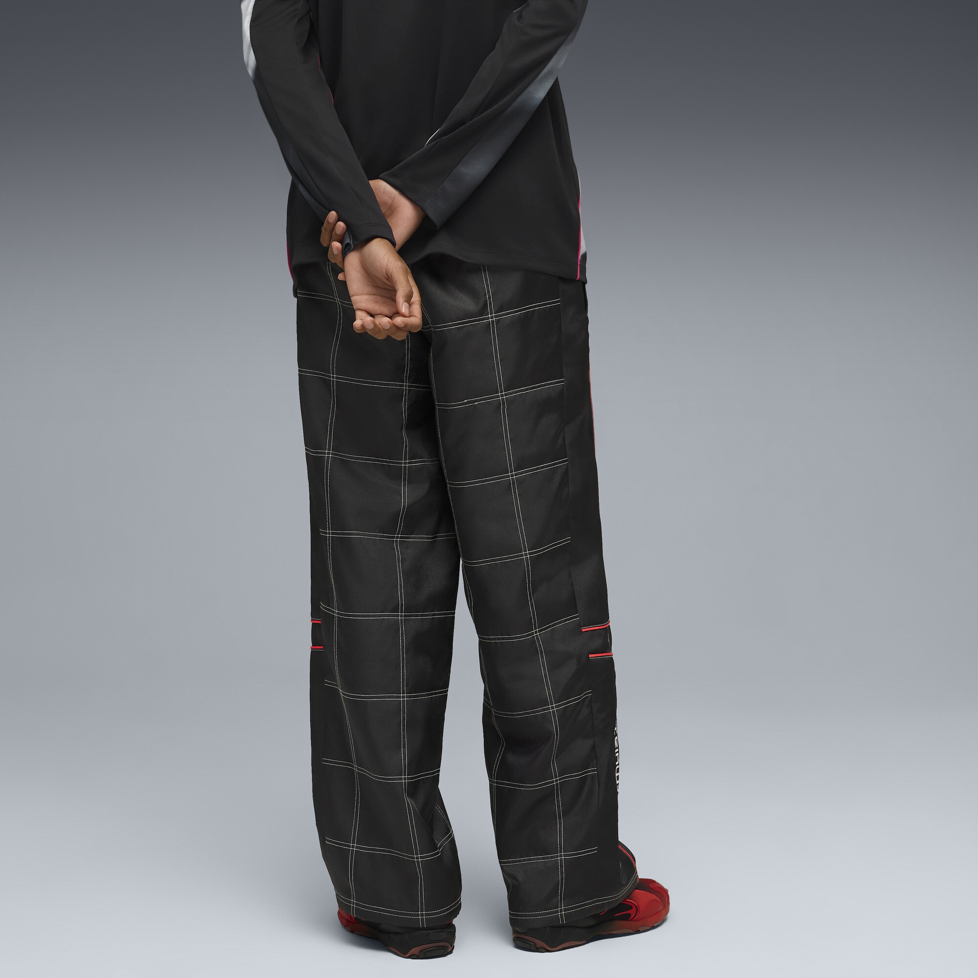 PUMA F1Â® Lifestyle Racing broek voor Heren, Zwart, Maat S thumbnail 3