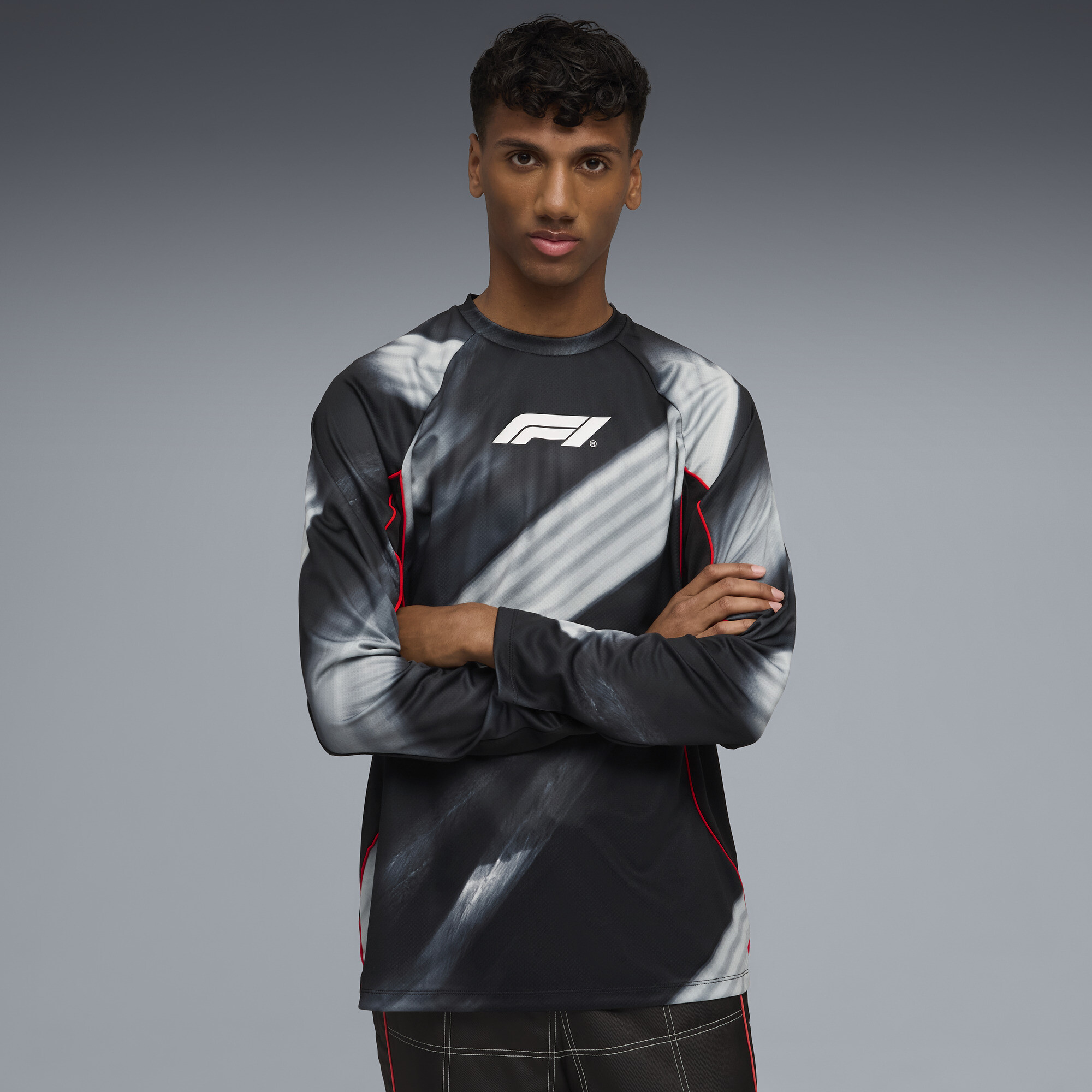 PUMA F1Â® Lifestyle Racing shirt voor Heren, Zwart, Maat XS thumbnail 4
