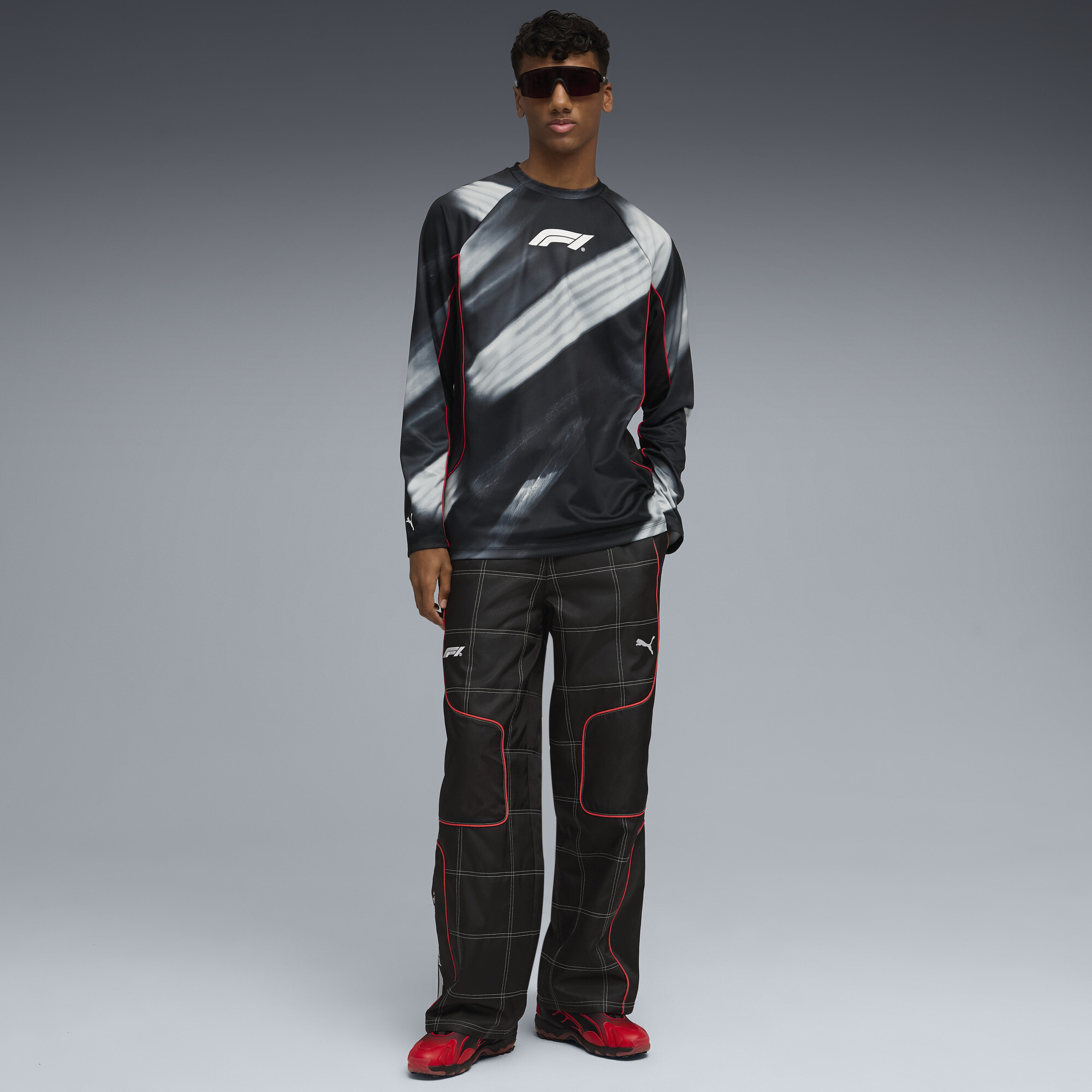 PUMA F1Â® Lifestyle Racing shirt voor Heren, Zwart, Maat XS thumbnail 2