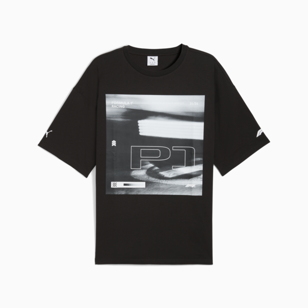 F1® Lifestyle Racing Tee Men, PUMA Black, large-ZAF