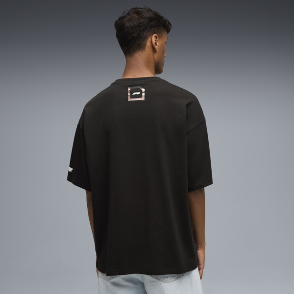 F1® Lifestyle Racing Tee Men, PUMA Black, large-ZAF