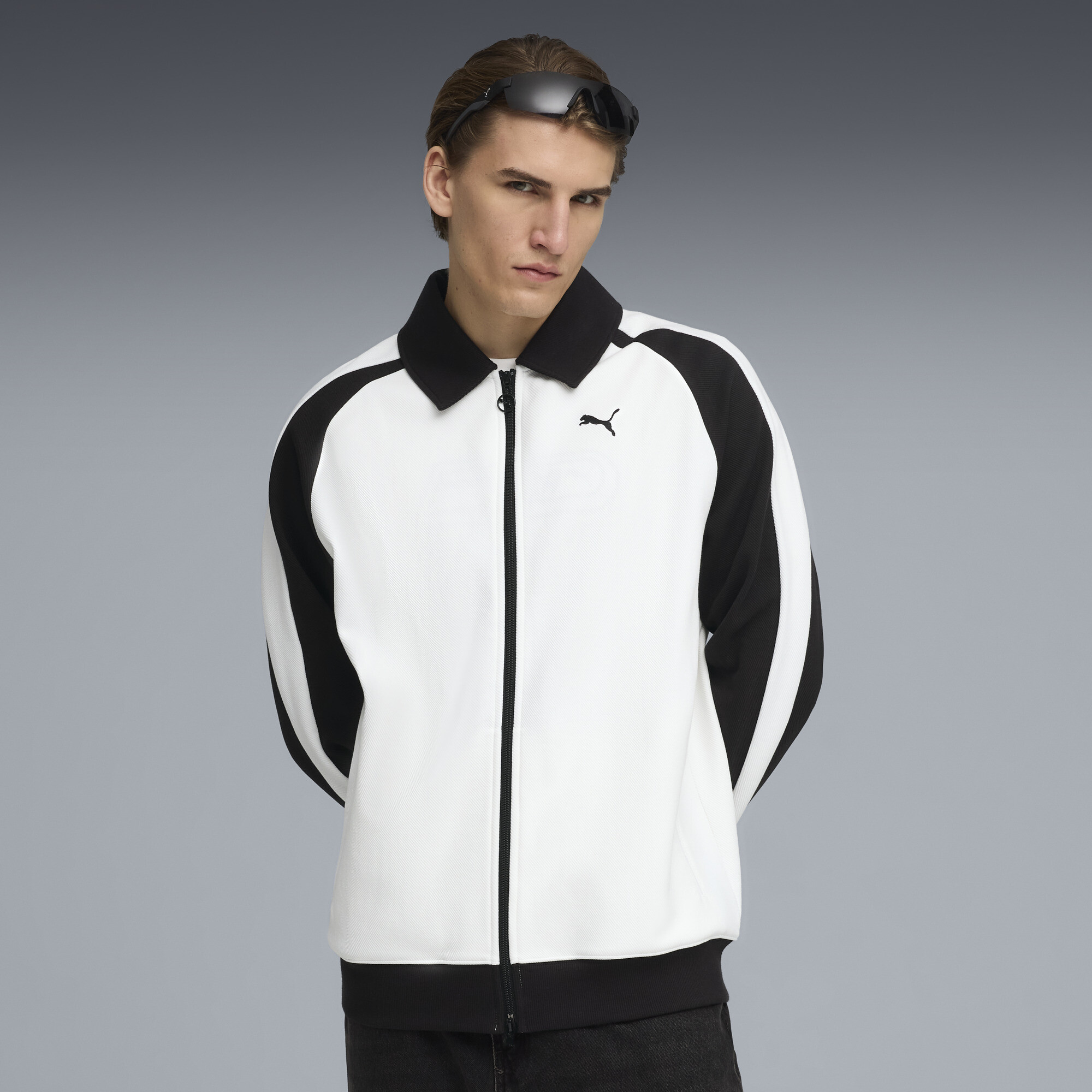 Олимпийка T7 Relaxed Wing Collar Track Jacket Unisex | Цвет: Белый