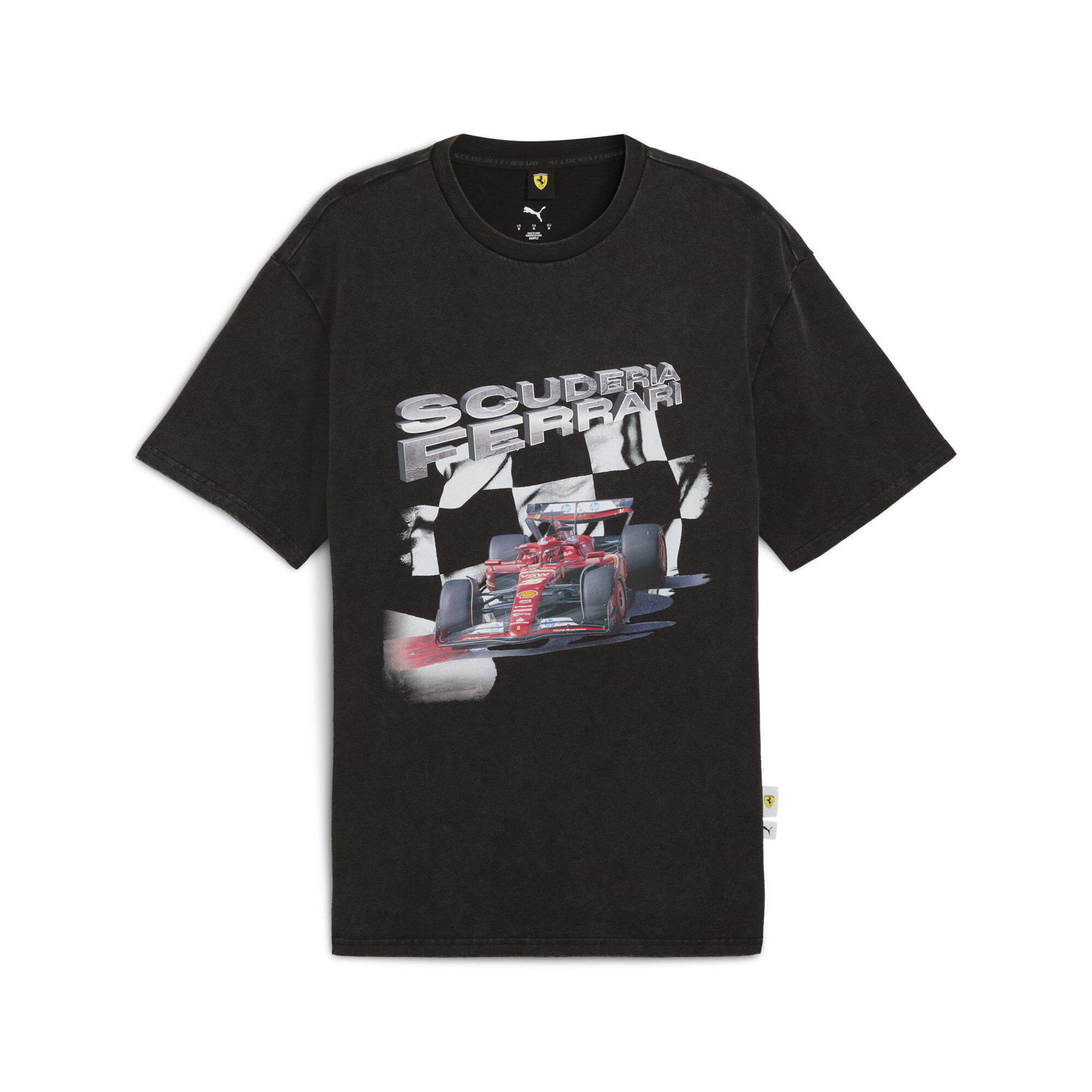 T shirtà motif Sportswear Scuderia Ferrari Homme - vue 2