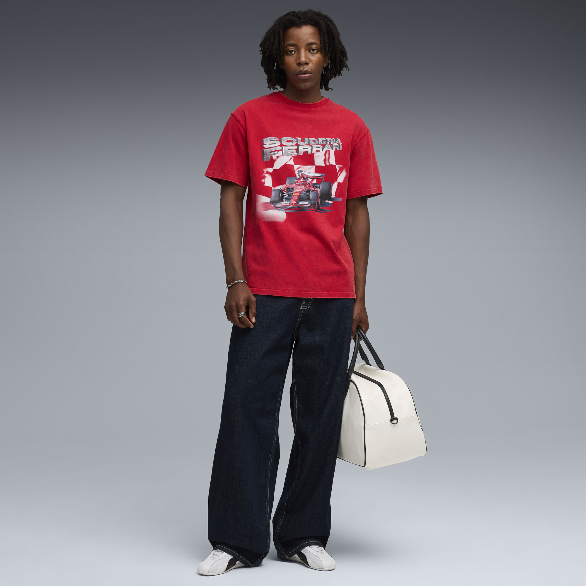 PUMA Scuderia Ferrari Sportswear Graphic T-shirt voor Heren, Rood, Maat S thumbnail 2