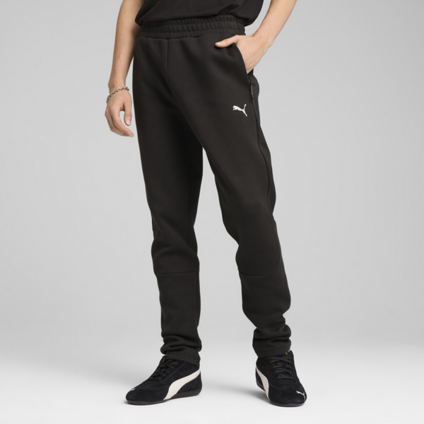 Pants Scoot Lab Evostripe para hombre, For All Time Red-PUMA Black-AOP, large-MEX
