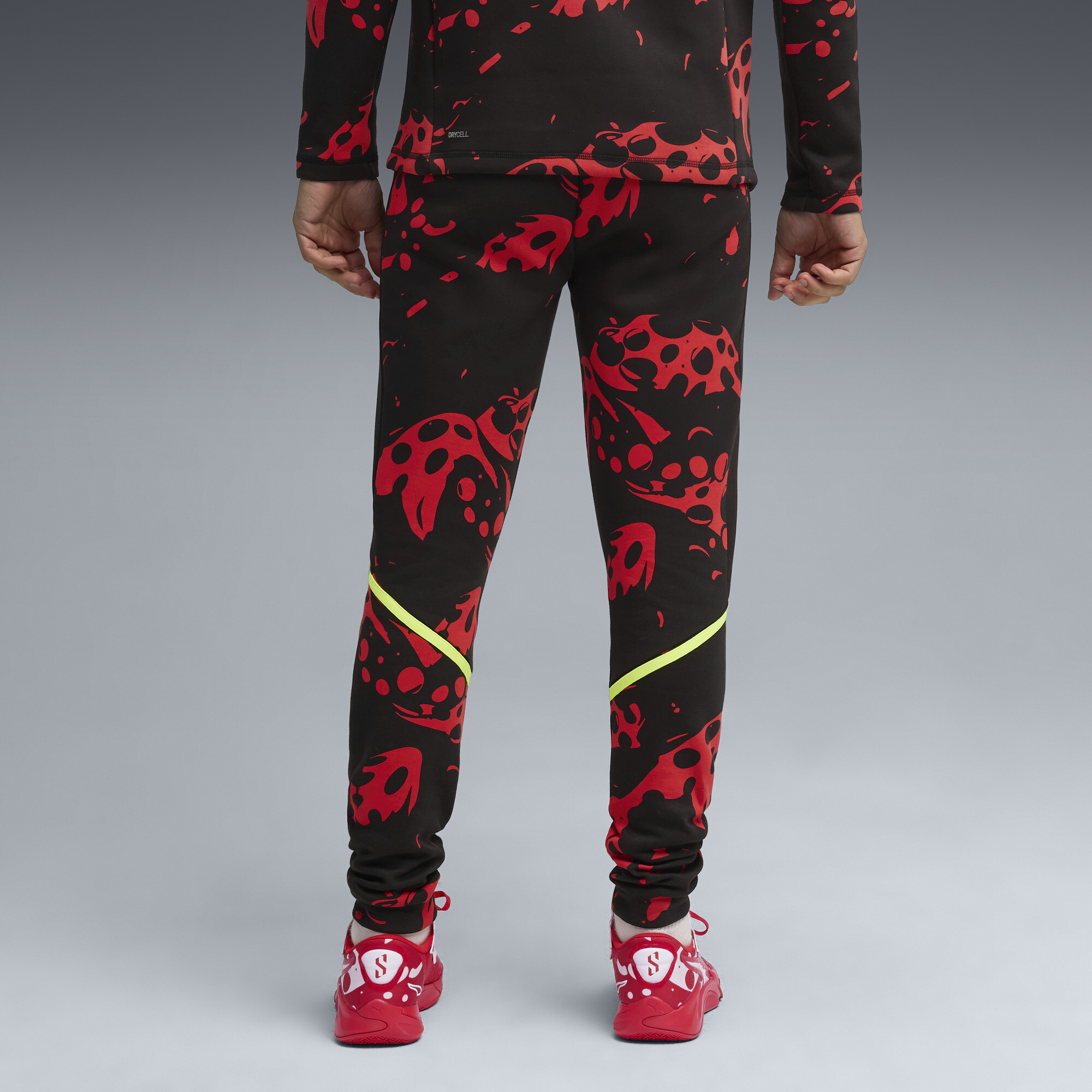 PUMA Scoot Lab Evostripe Cross broek voor Heren, Zwart/Rood, Maat 3XL thumbnail 5