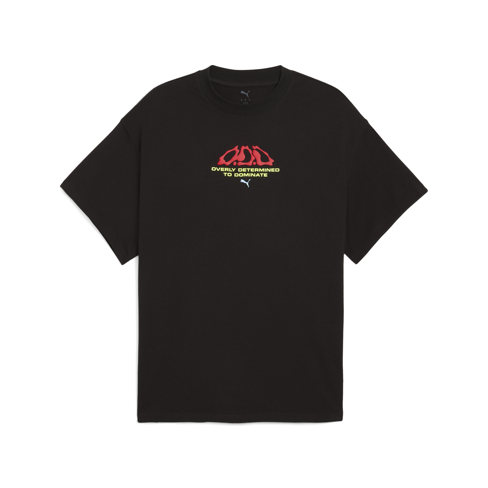 PUMA Scoot Lab grafisch uniseks T-shirt, Zwart, Maat 4XL thumbnail 3