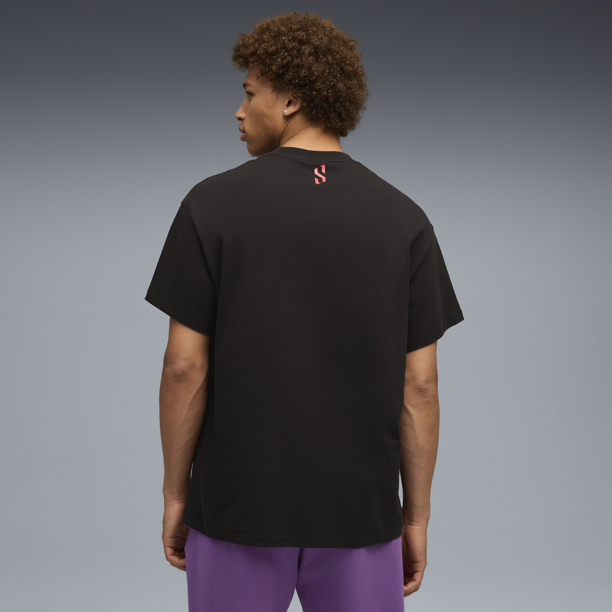 PUMA Scoot Lab grafisch uniseks T-shirt, Zwart, Maat 4XL thumbnail 5