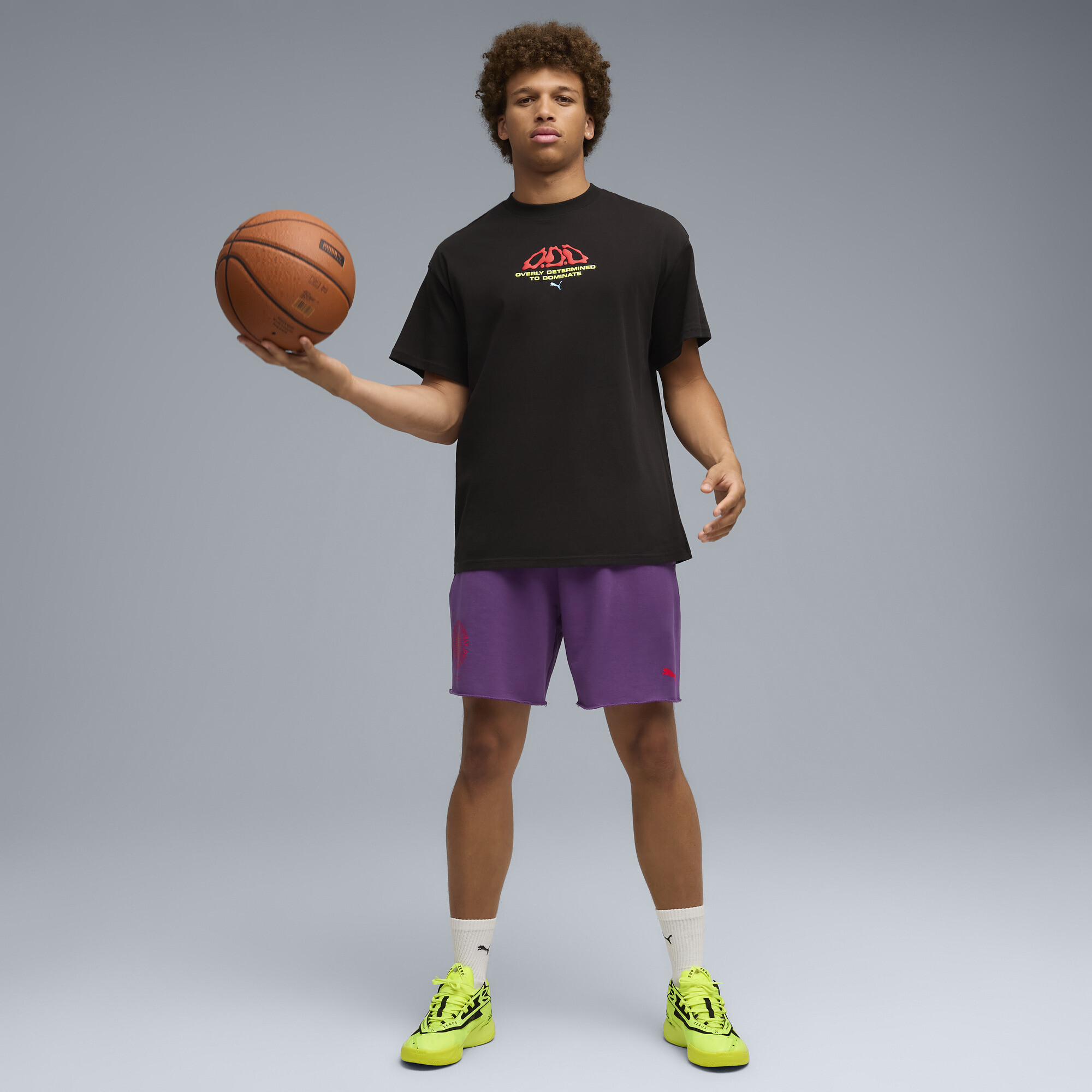 PUMA Scoot Lab grafisch uniseks T-shirt, Zwart, Maat 4XL thumbnail 4