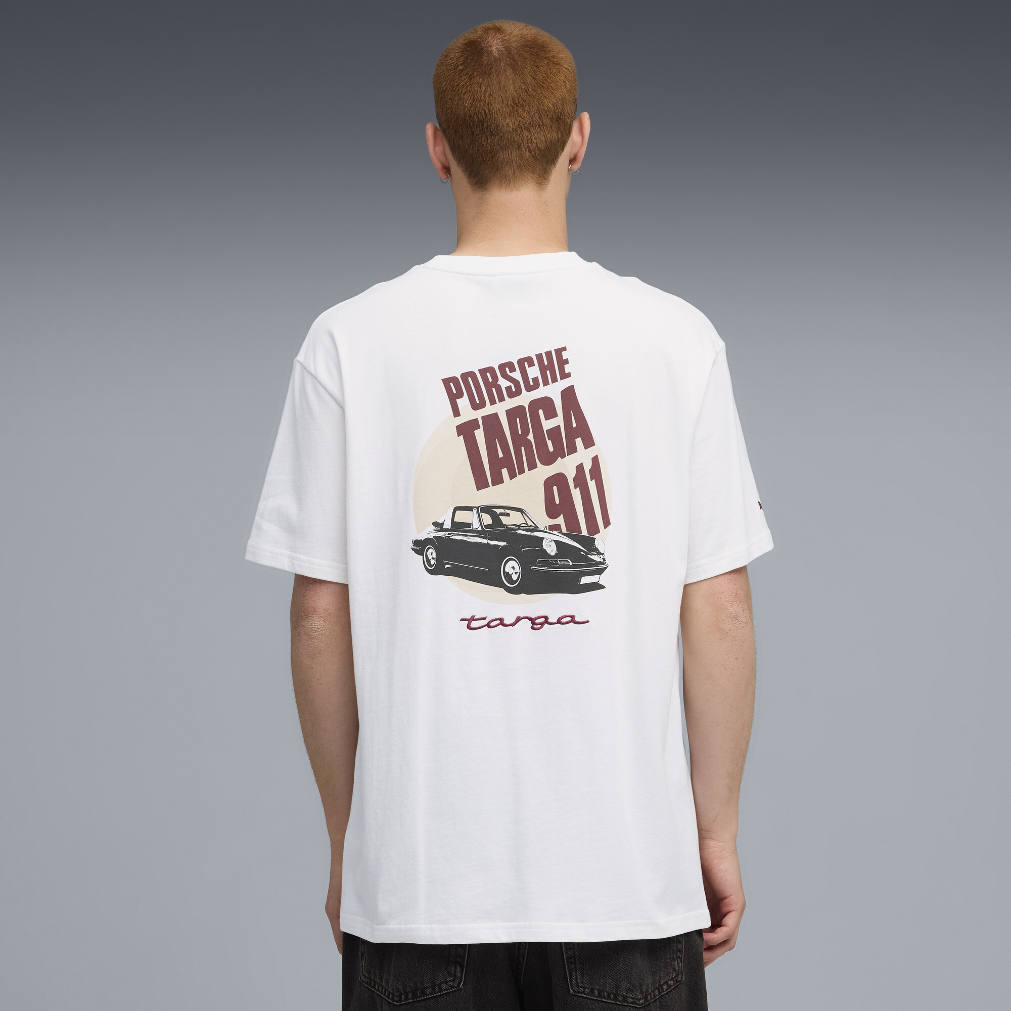 PUMA Porsche Legacy T-shirt voor Heren, Wit, Maat L thumbnail 5