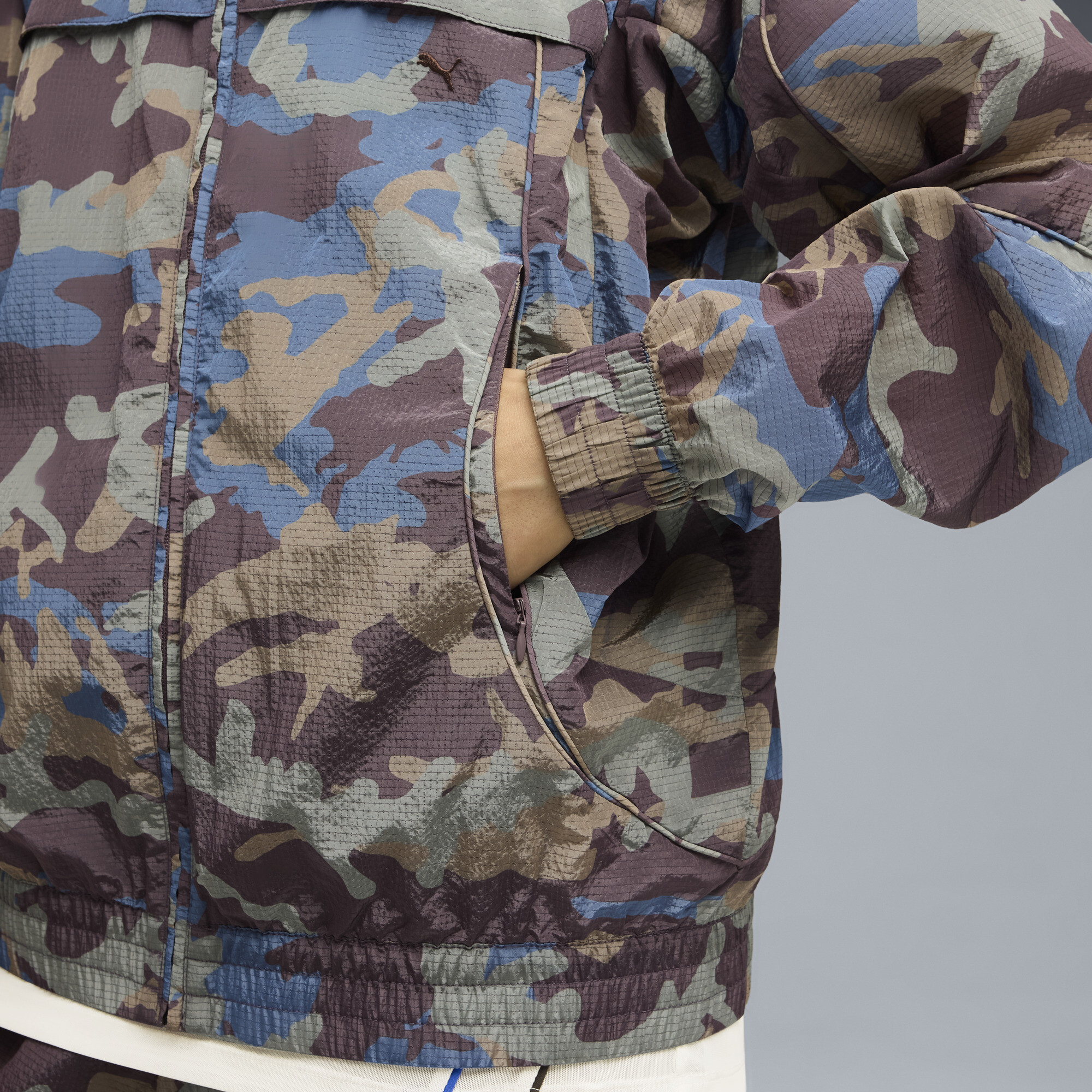 PUMA CLRT All-Over Print ripstopjack uniseks, Maat XL thumbnail 7