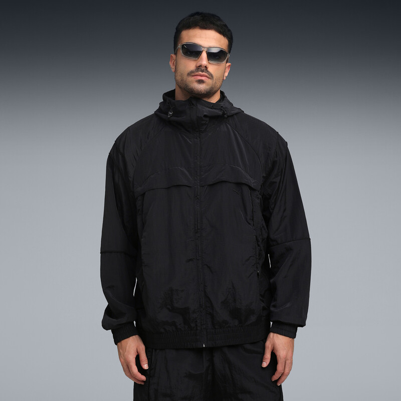 PUMA CLRT Oversized Ripstop Hooded Jacket