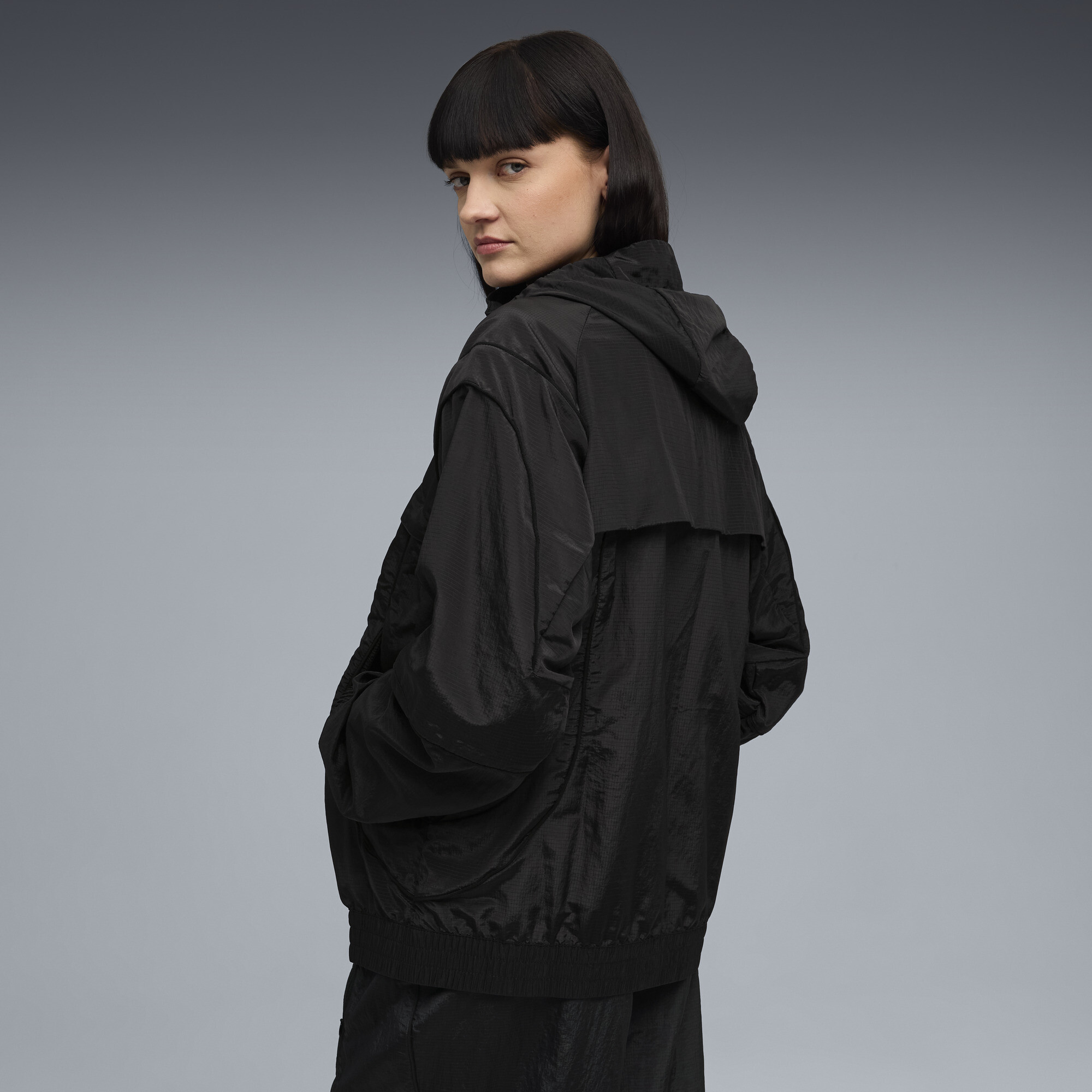 PUMA CLRT Ripstop jas, Zwart, Maat L thumbnail 5