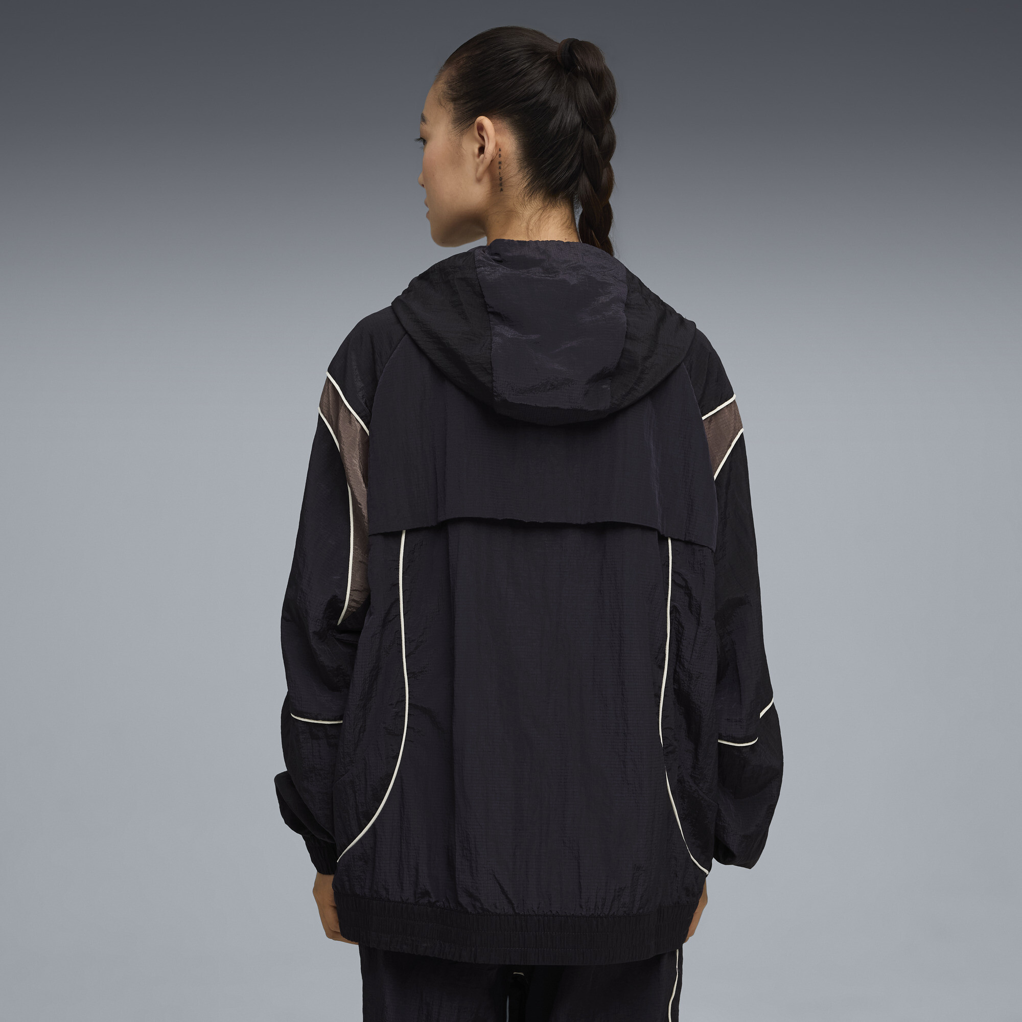 PUMA CLRT Ripstop jas, Blauw, Maat M thumbnail 5