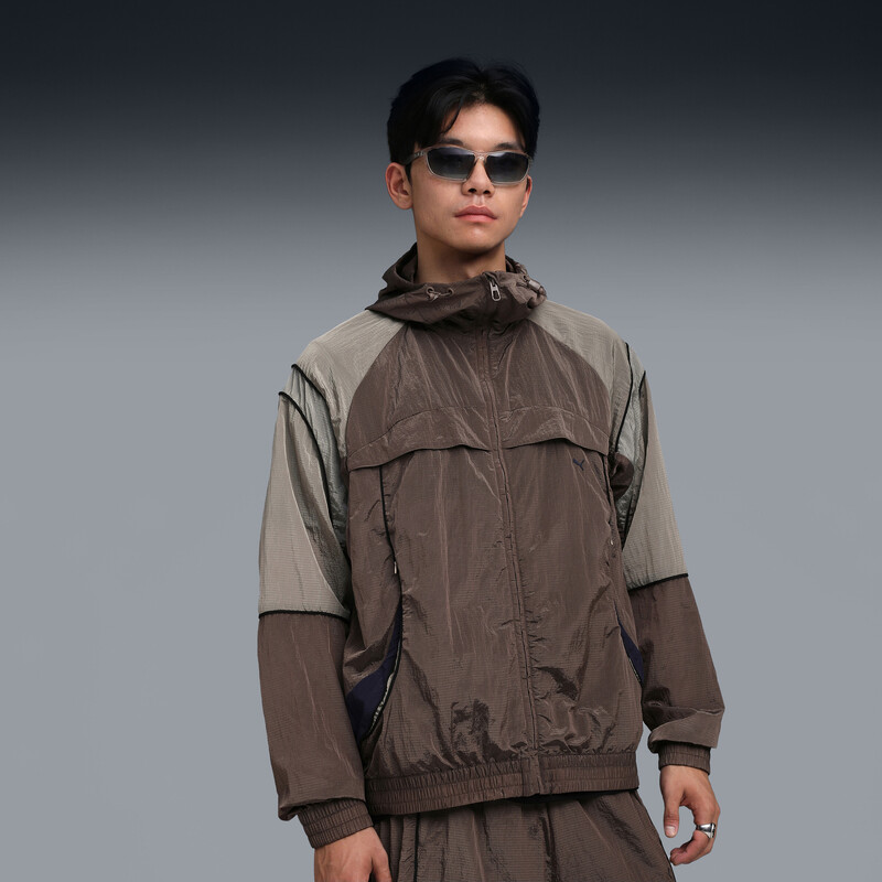 PUMA CLRT Oversized Ripstop Hooded Jacket