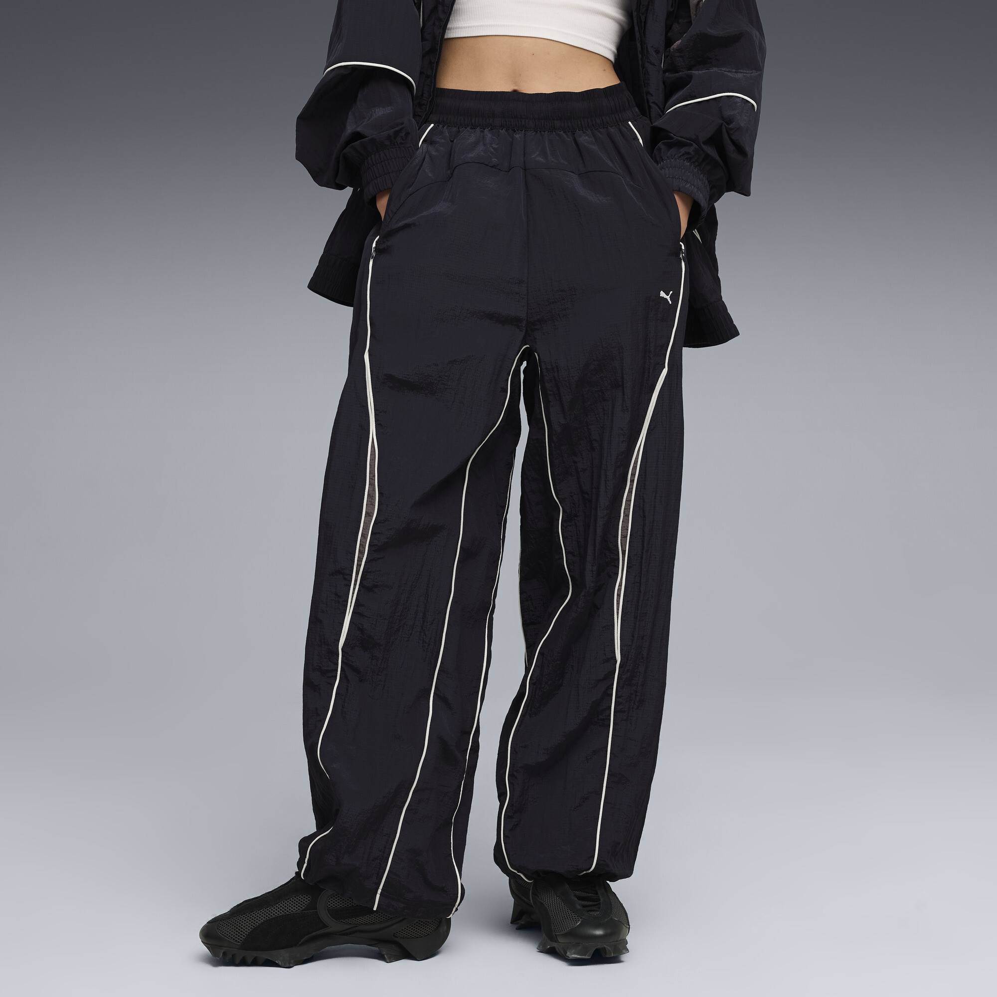 PUMA CLRT Ripstop broek, Blauw, Maat XXL