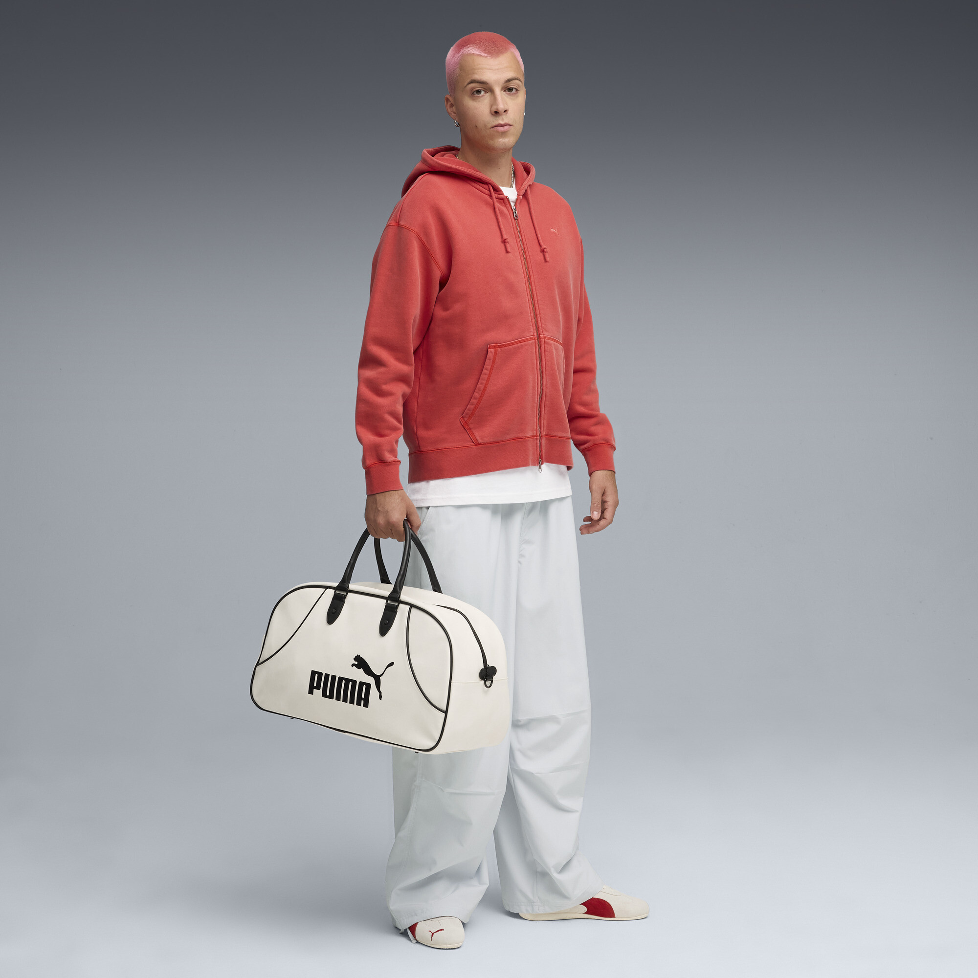 FUTURE.PUMA.ARCHIVE Extreme geweven uniseks cargobroek, Zilver, Maat S thumbnail 6