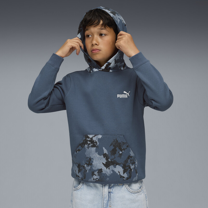 

PUMA ESSENTIALS CAMO Boys' Long Sleeve Hoodie