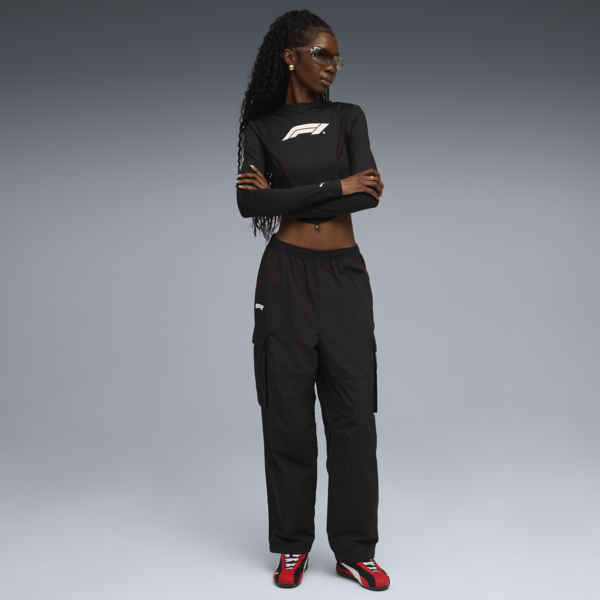 Top estilo corsé F1® Lifestyle Racing para mujer, PUMA Black, large-ARG