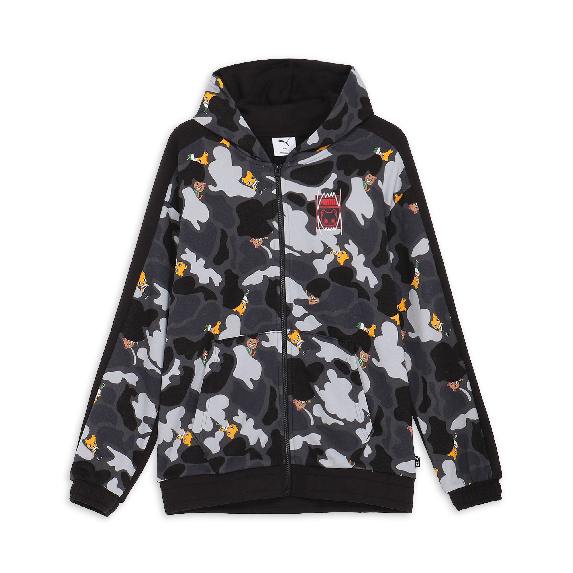 商品情報NEKO-san x DYLAN コレクションよりフーディが登場。日本生まれ、PUMA育ちのNEKO-SANが、アメリカ生まれ、PUMA HOOPSの人気者"DYLAN"と