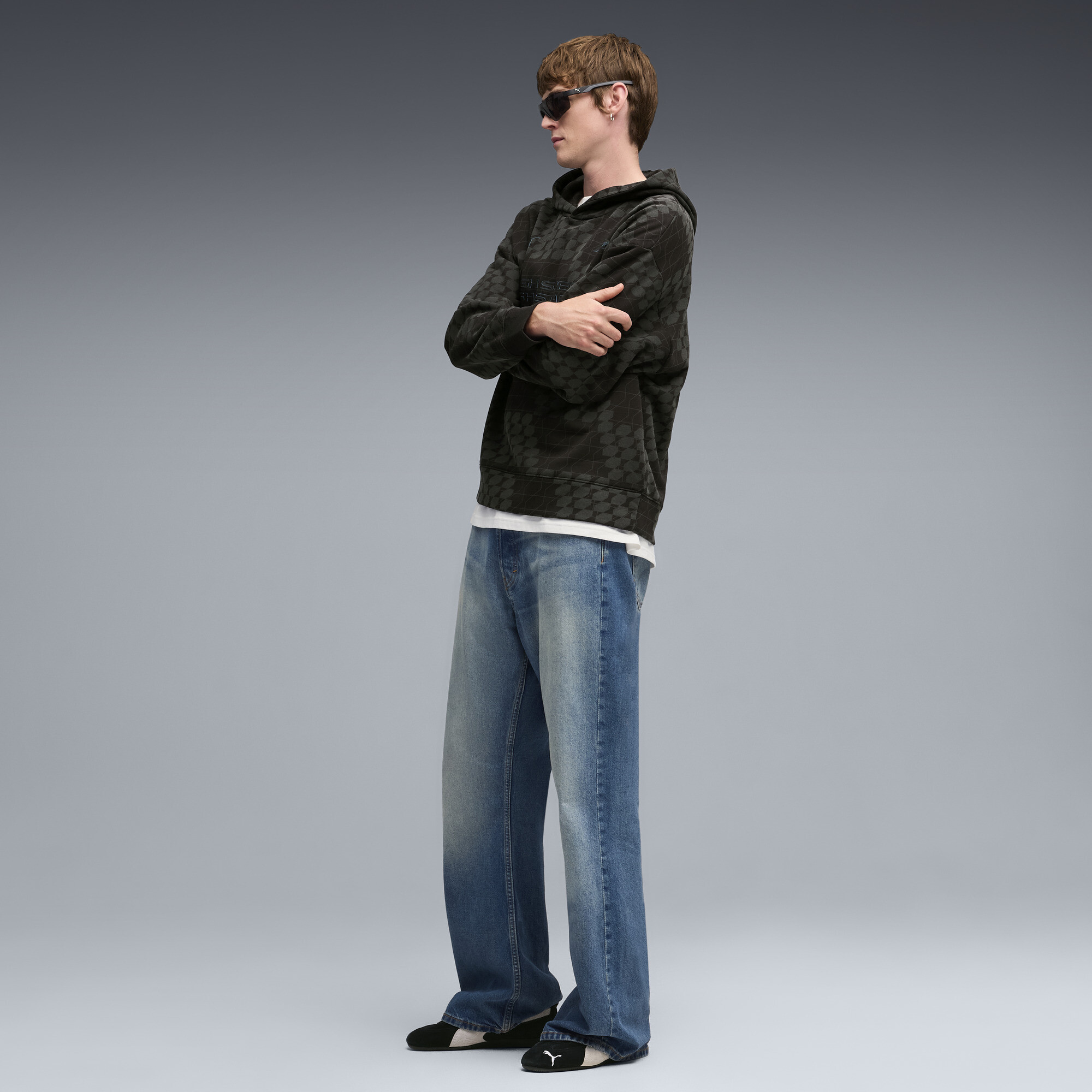 PUMA F1Â® Ultimate Racer hoodie voor Heren, Zwart, Maat M thumbnail 4