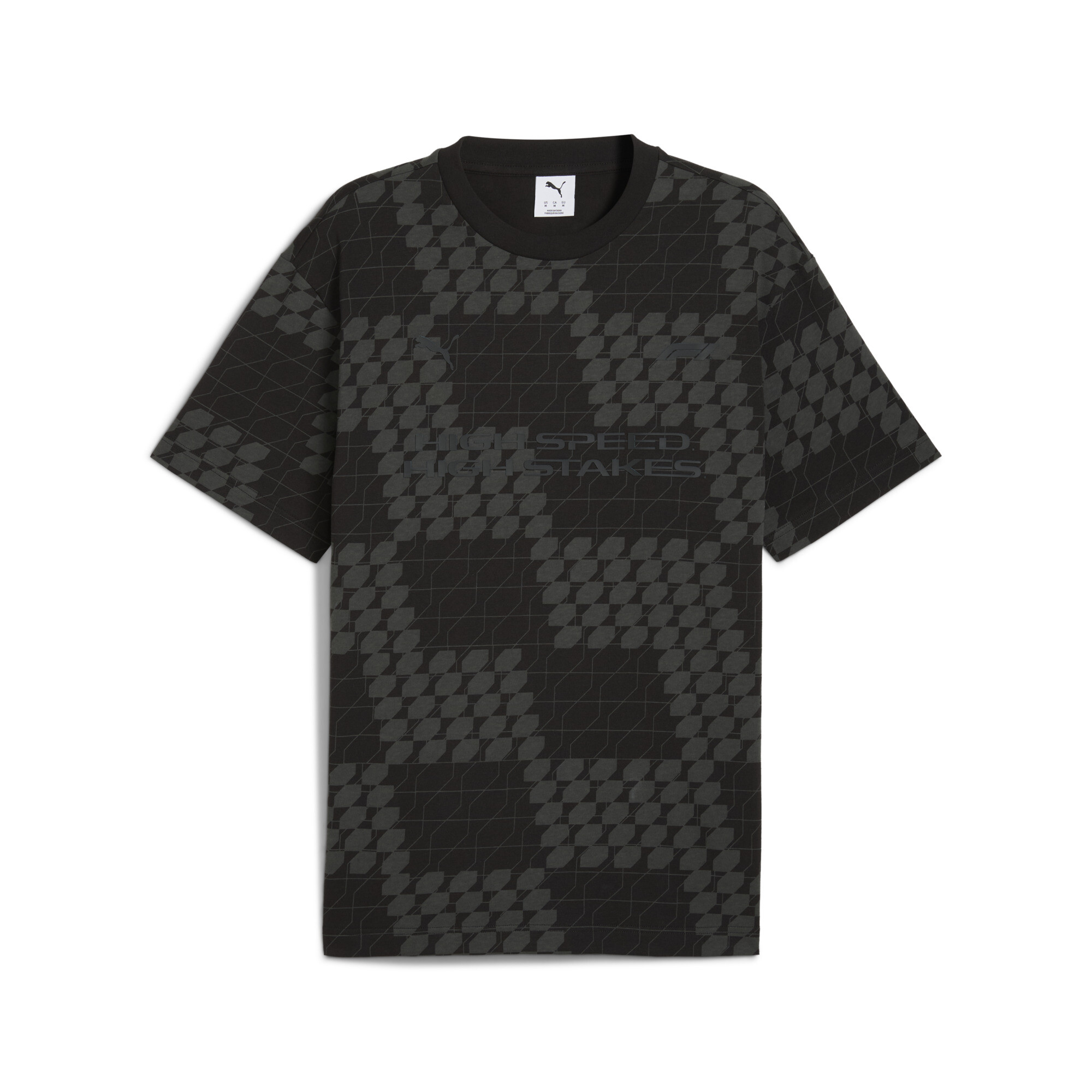 PUMA F1Â® Ultimate Racer Graphic T-shirt voor Heren, Zwart, Maat XS thumbnail 3