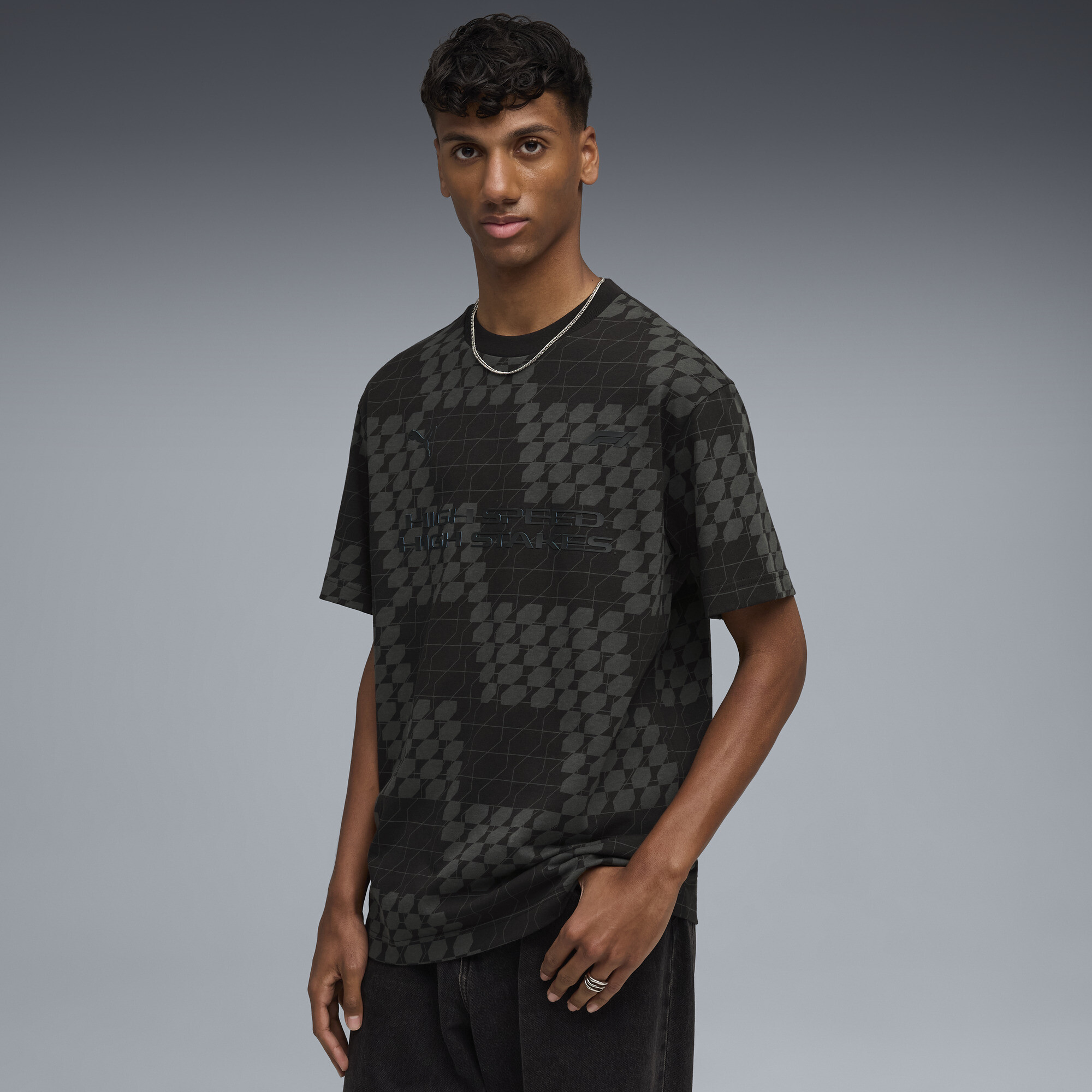PUMA F1® Ultimate Racer Men's Graphic T-Shirt in Black, Size S