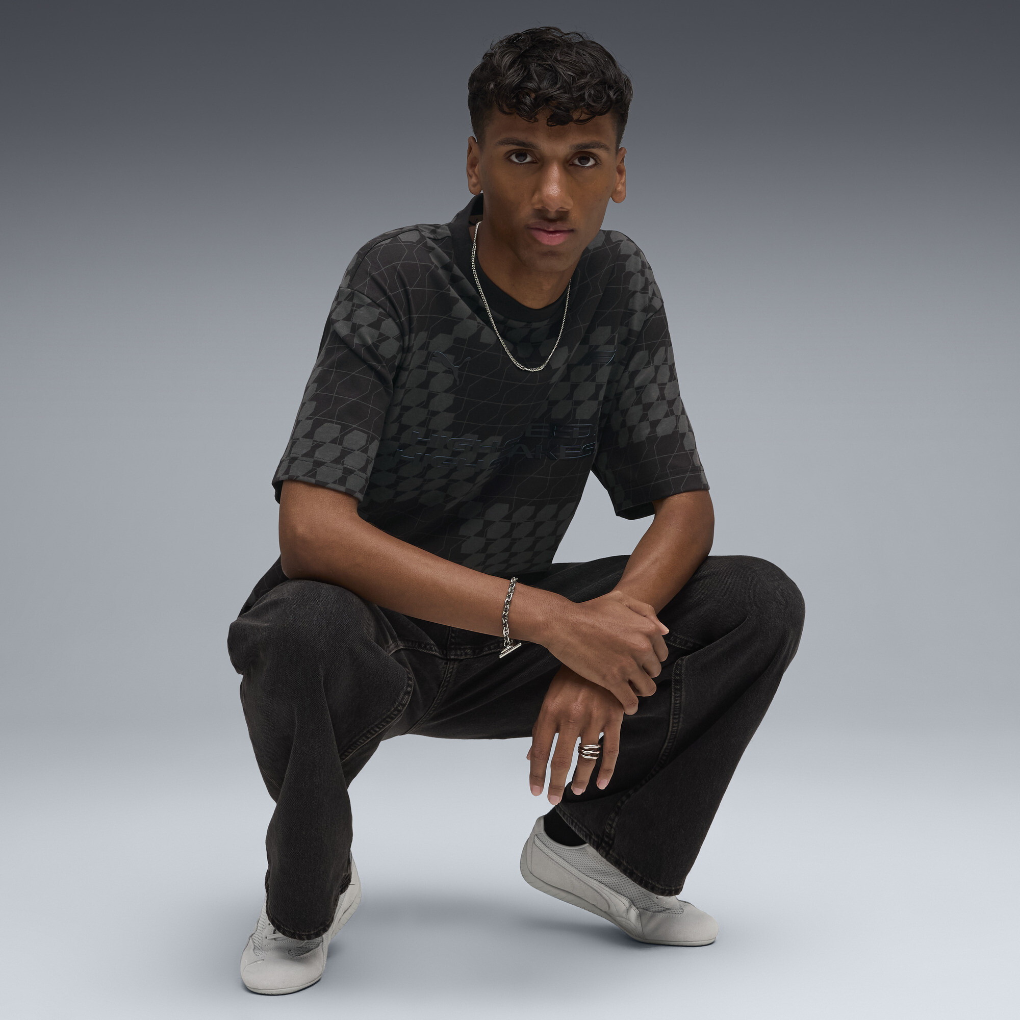 PUMA F1Â® Ultimate Racer Graphic T-shirt voor Heren, Zwart, Maat XS thumbnail 4