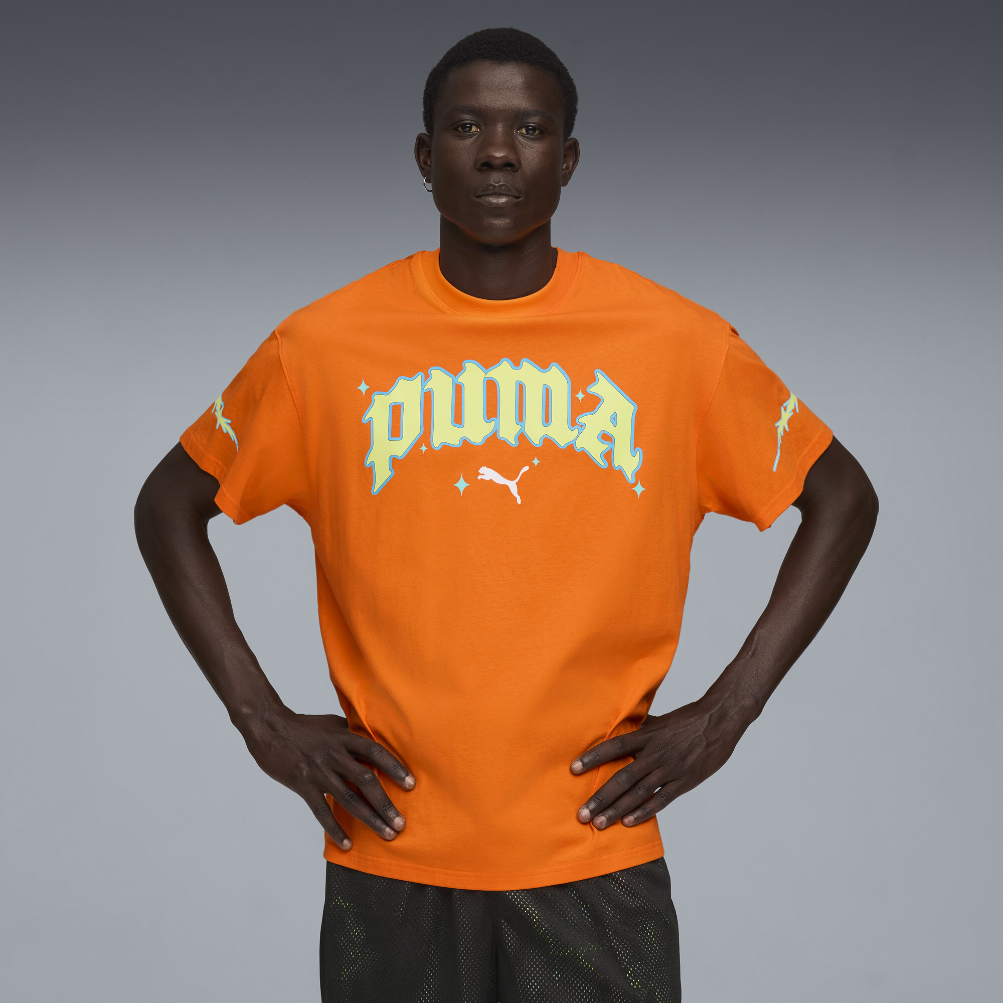 Polera de basket PUMA x RICK Y MORTY II para hombre