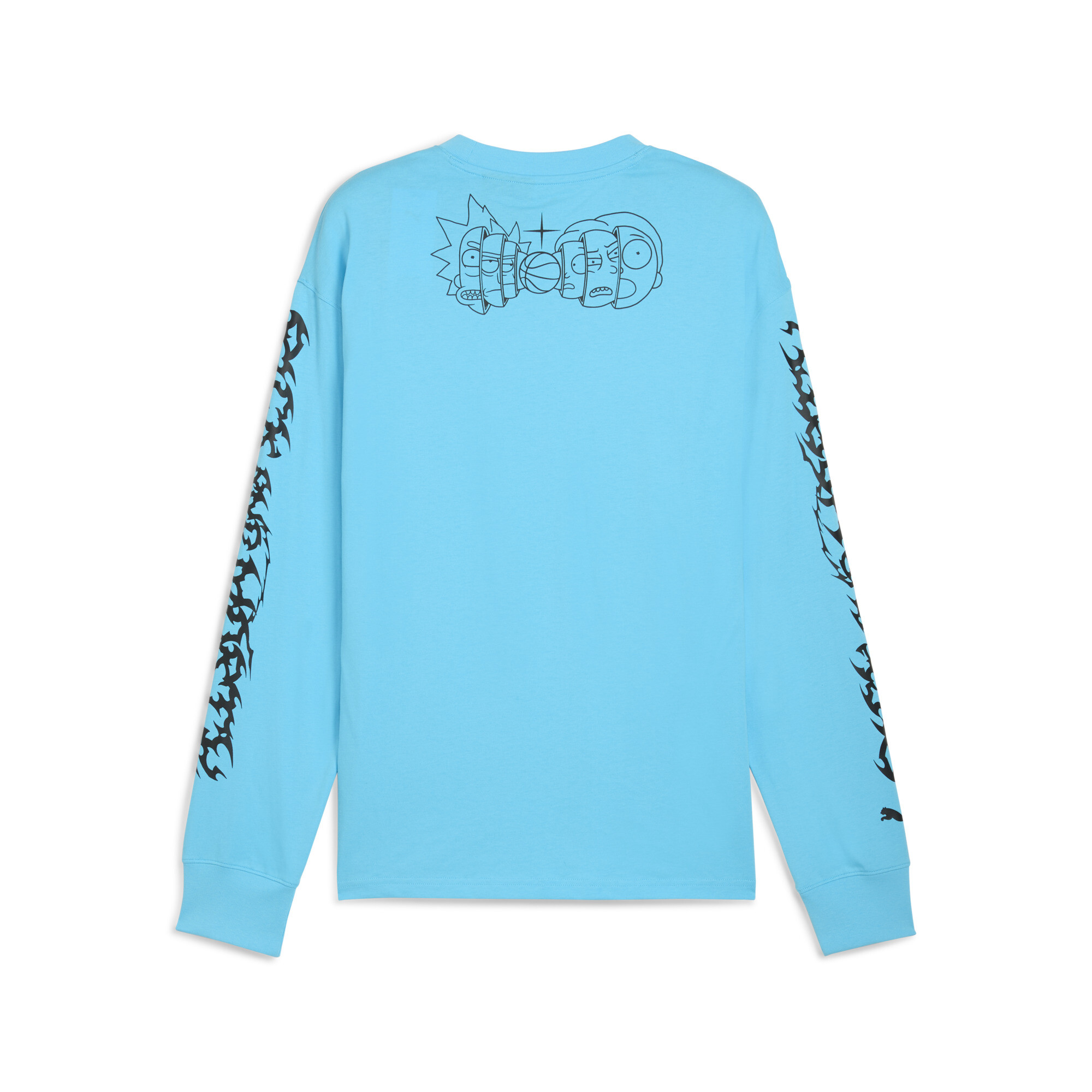 PUMA HOOPS x RICK AND MORTY basketbalshirt met lange mouwen voor Heren, Maat 4XL thumbnail 2