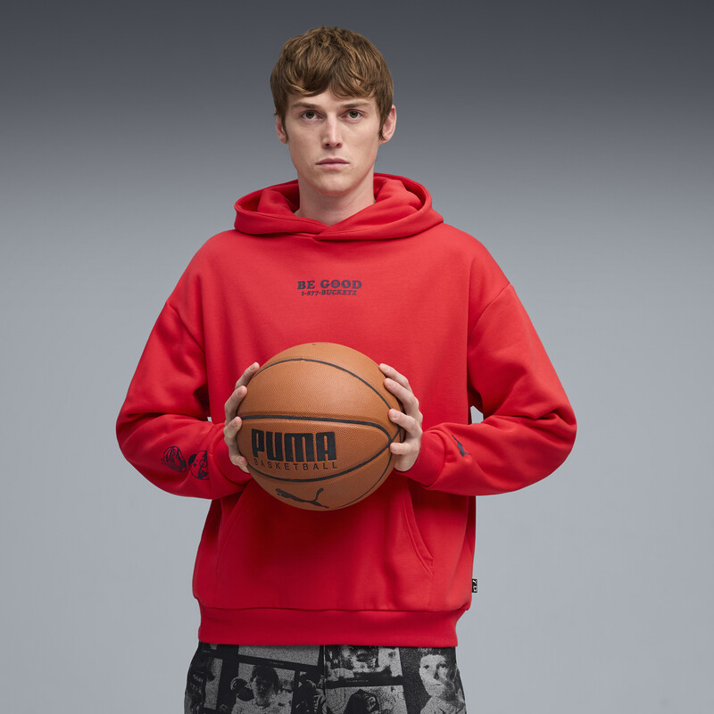 

Men's PUMA X E.T. Men’s Relaxed Fit Basketball Hoodie