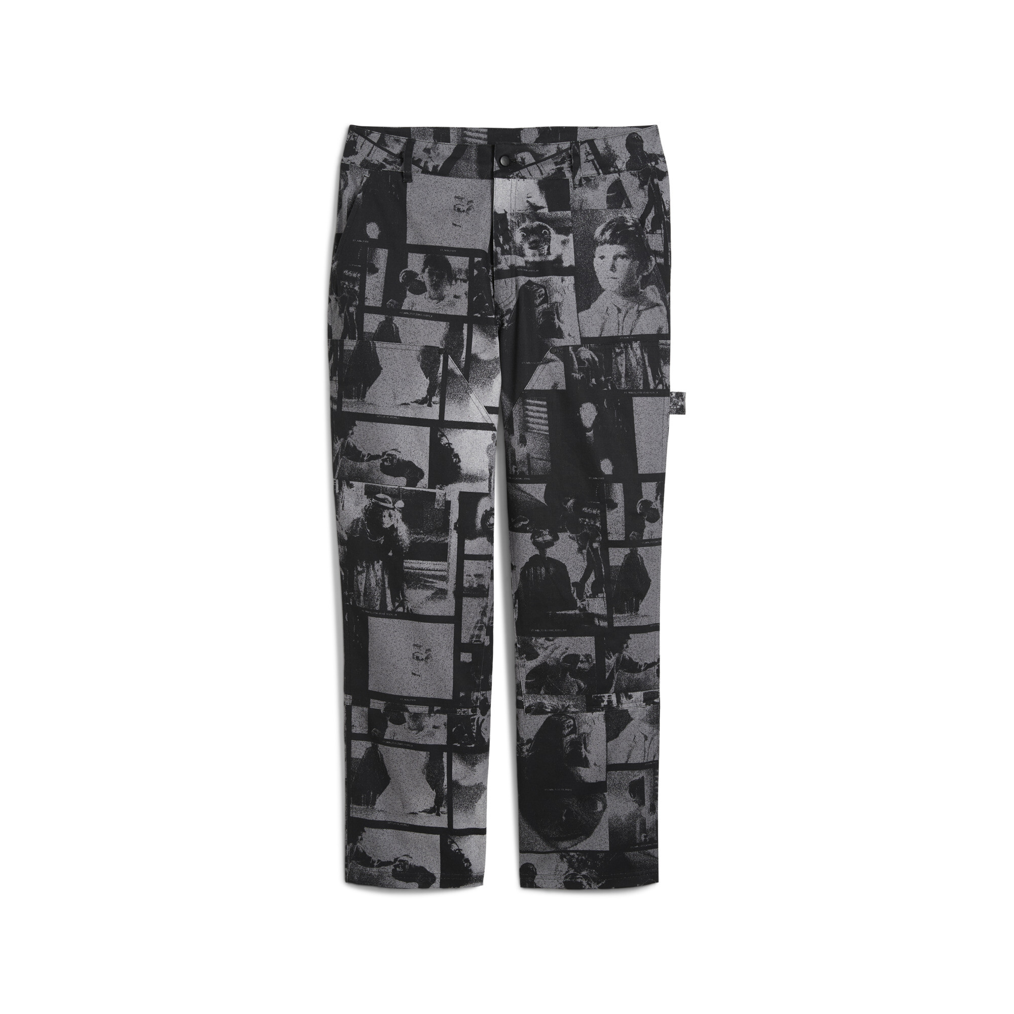 PUMA x E.T. Basketbalbroek voor Heren, Zwart, Maat S thumbnail 3