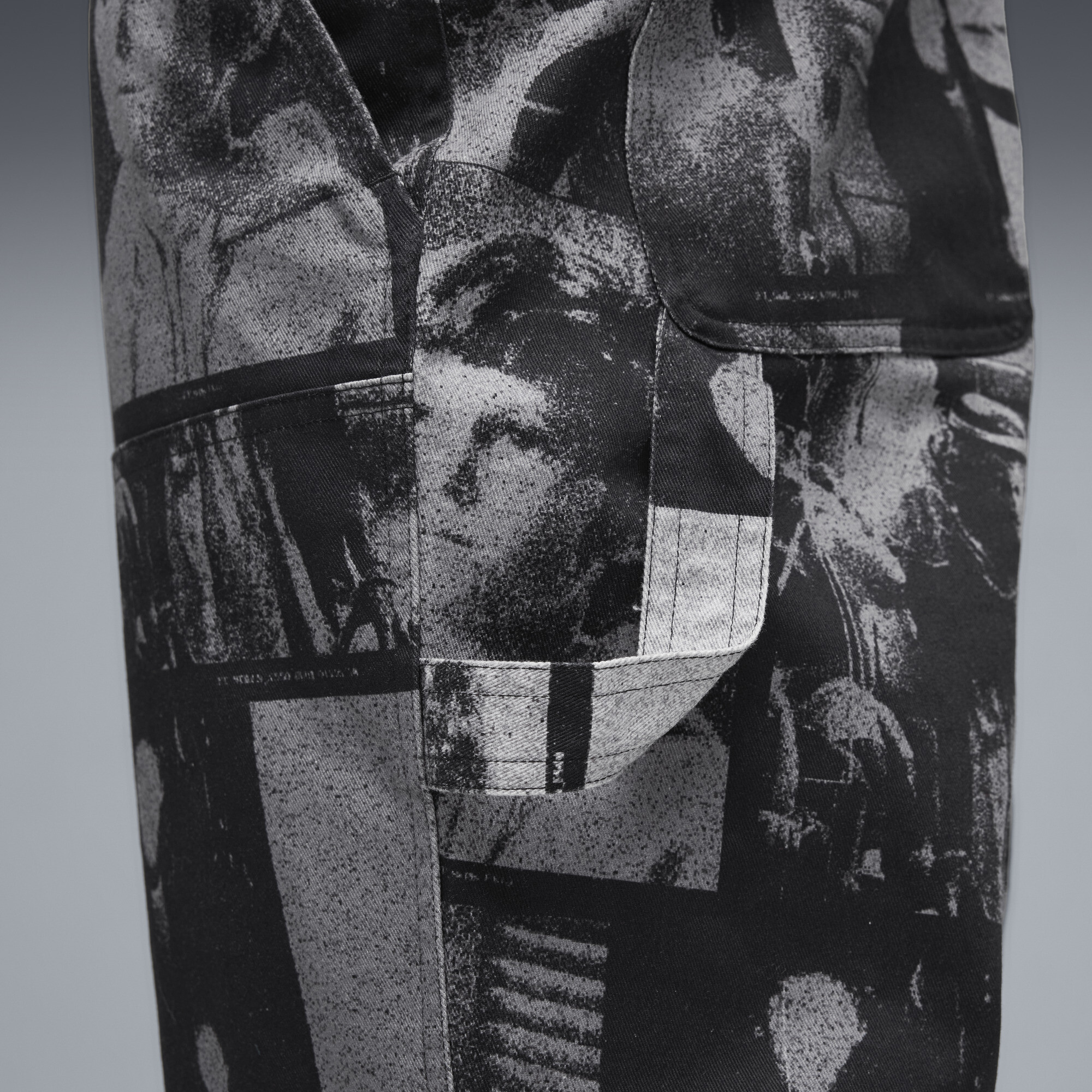 PUMA x E.T. Basketbalbroek voor Heren, Zwart, Maat S thumbnail 4