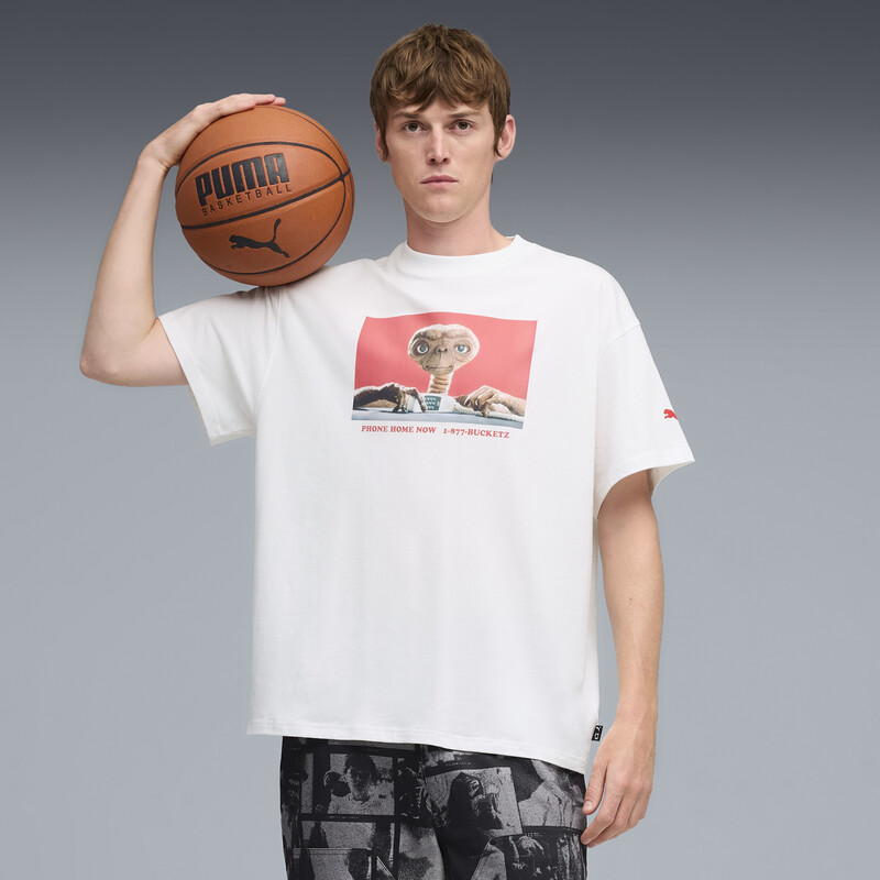 

Men's PUMA Hoops X E.T. Oversized Basketball T-Shirt I