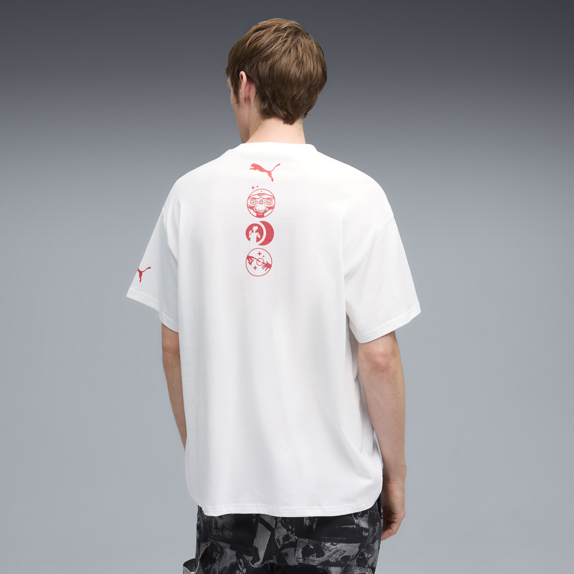 PUMA x E.T. I basketbalshirt voor Heren, Wit, Maat 4XL thumbnail 5