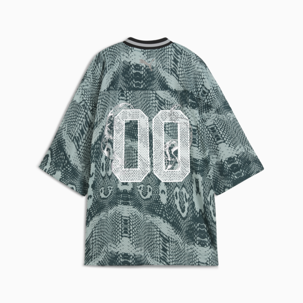 PUMA HOOPS x HARRY POTTER™ Jersey Women, Green Terrain-AOP, large-MEX