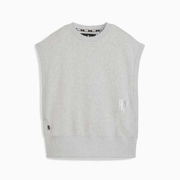 PUMA HOOPS x HARRY POTTER™ Potter Top Women, Light Gray Heather, large-MEX