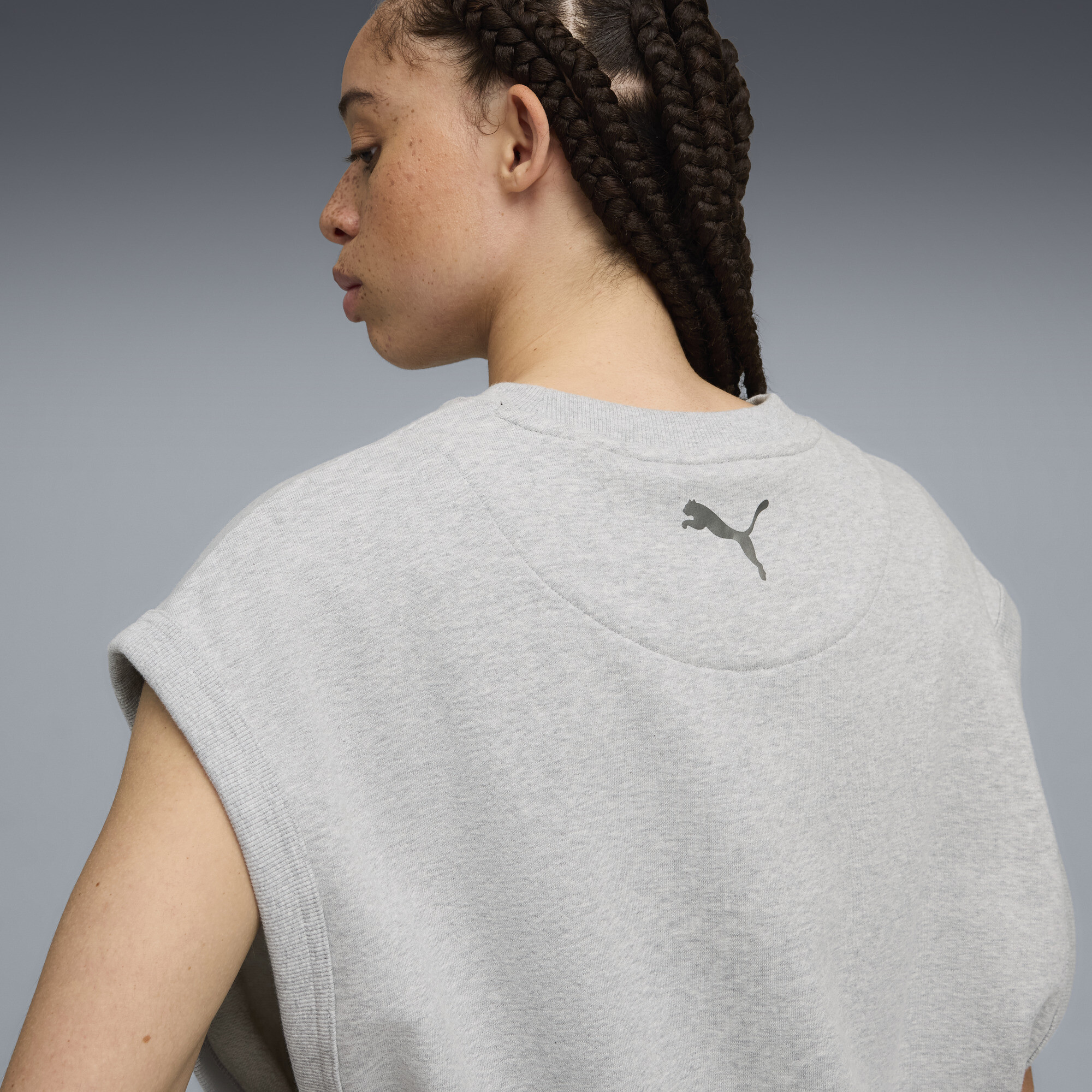 PUMA HOOPS x HARRY POTTERâ¢ top voor Dames, Grijs, Maat S thumbnail 7