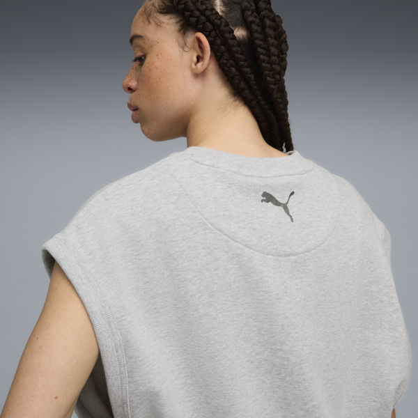 PUMA HOOPS x HARRY POTTER™ Potter Top Women, Light Gray Heather, large-MEX