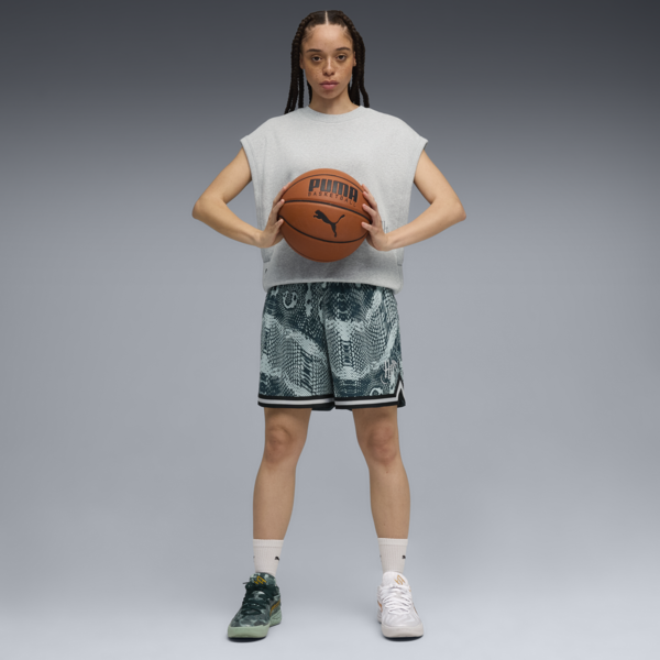 PUMA HOOPS x HARRY POTTER™ Potter Top Women, Light Gray Heather, large-MEX