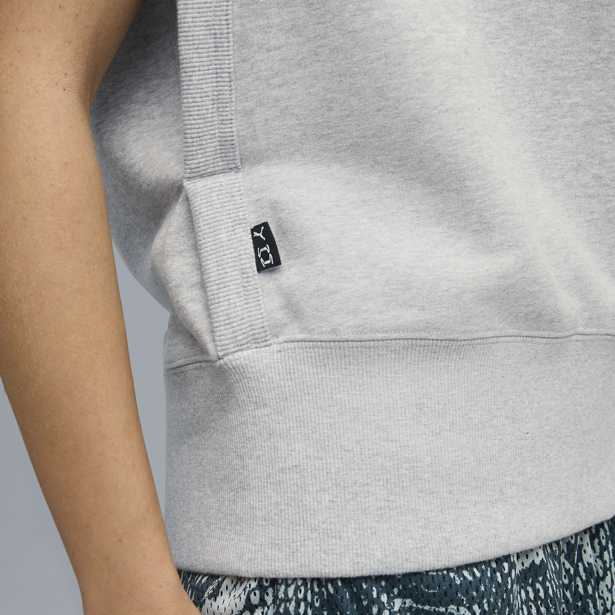 PUMA HOOPS x HARRY POTTERâ¢ top voor Dames, Grijs, Maat S thumbnail 4