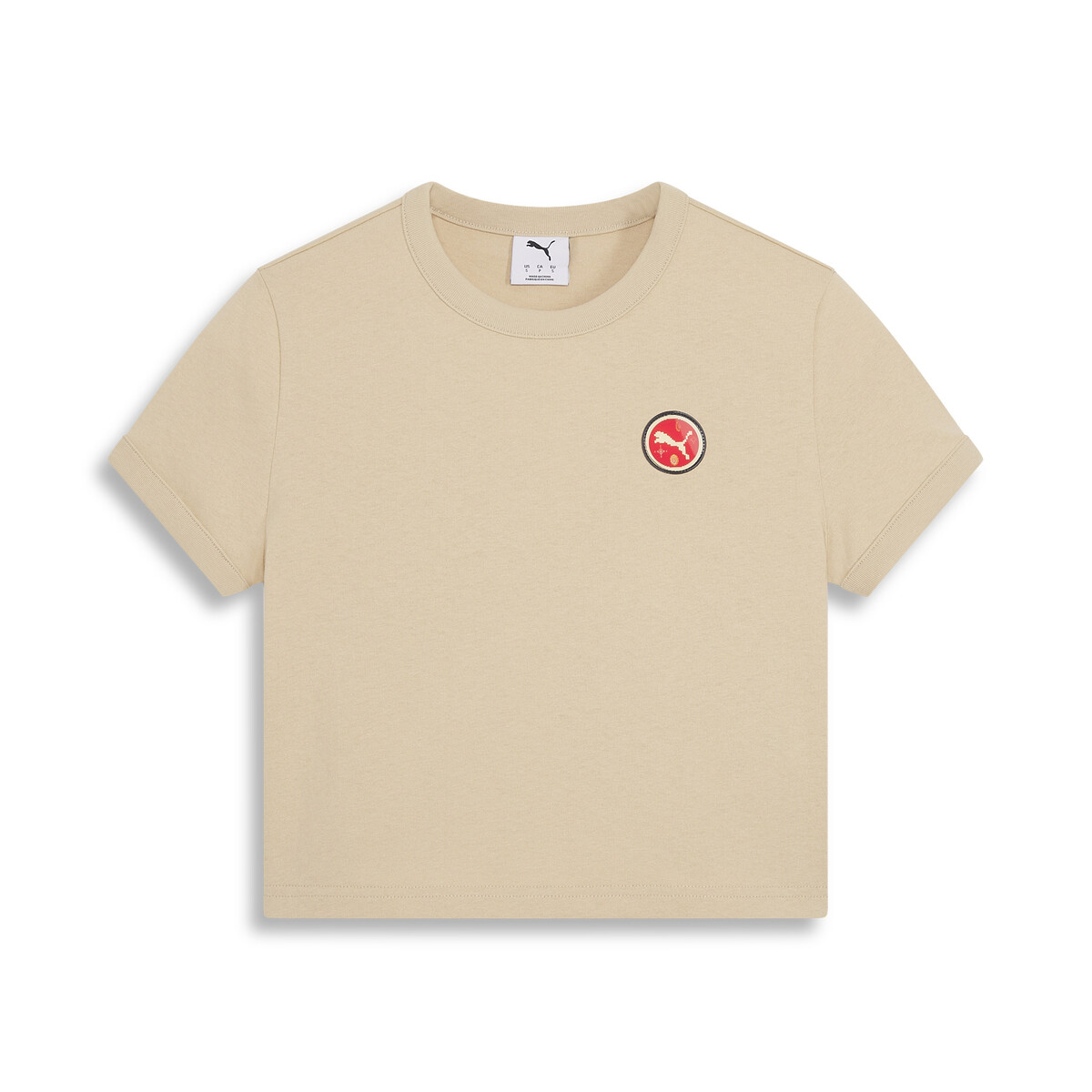 GAME ON Graphic Baby T-Shirt Women in Light Sand by PUMA, Large