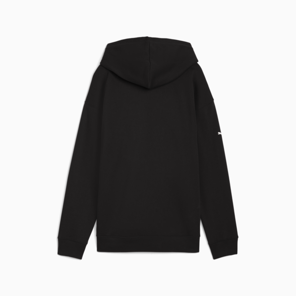 BMW M Motorsport Essentials Hoodie Women, PUMA Black, large-ZAF