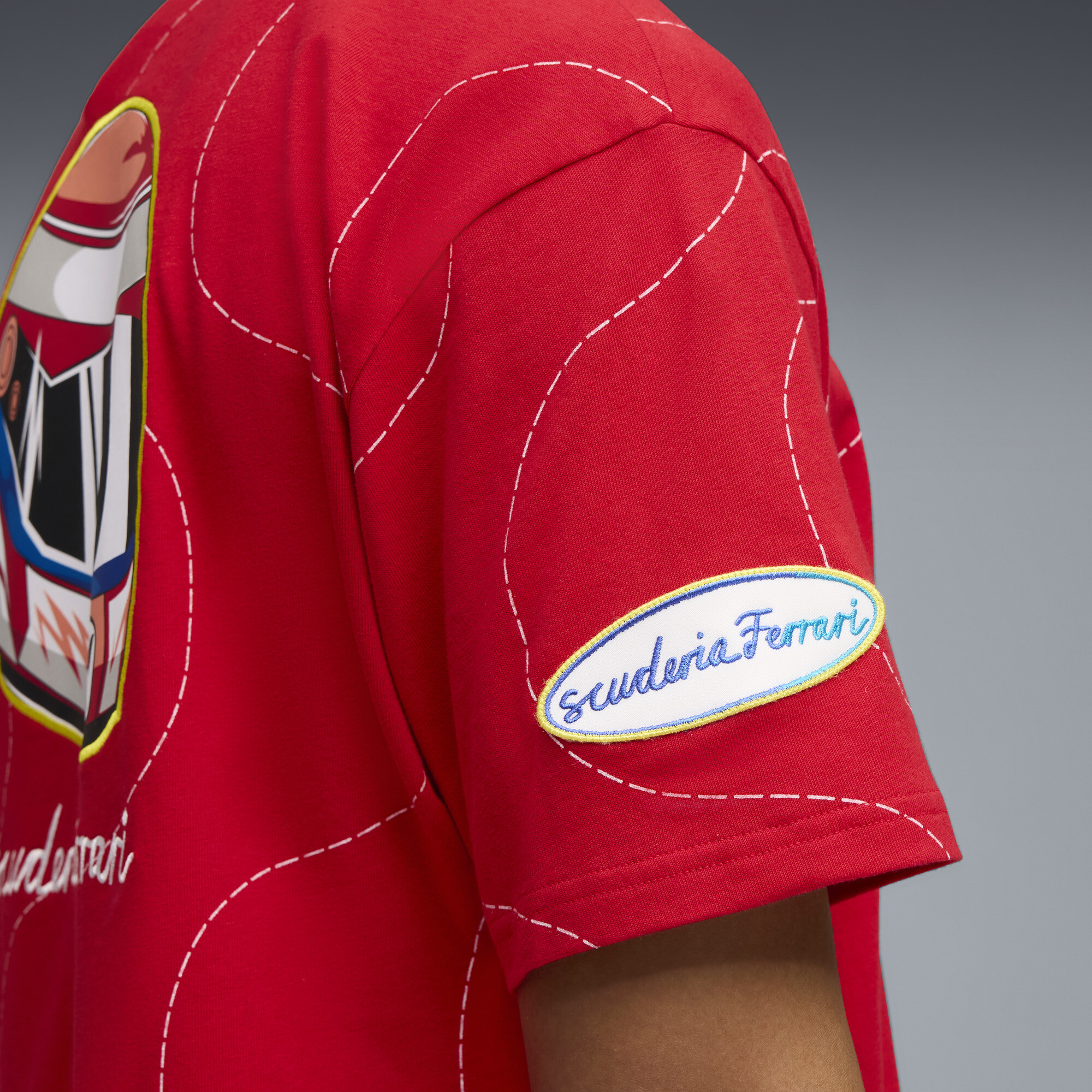 PUMA Scuderia Ferrari HP Monza T-shirt voor Heren, Rood, Maat XS thumbnail 2