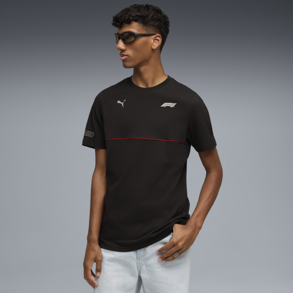 F1® Graphic Tee Men, PUMA Black, large-ZAF