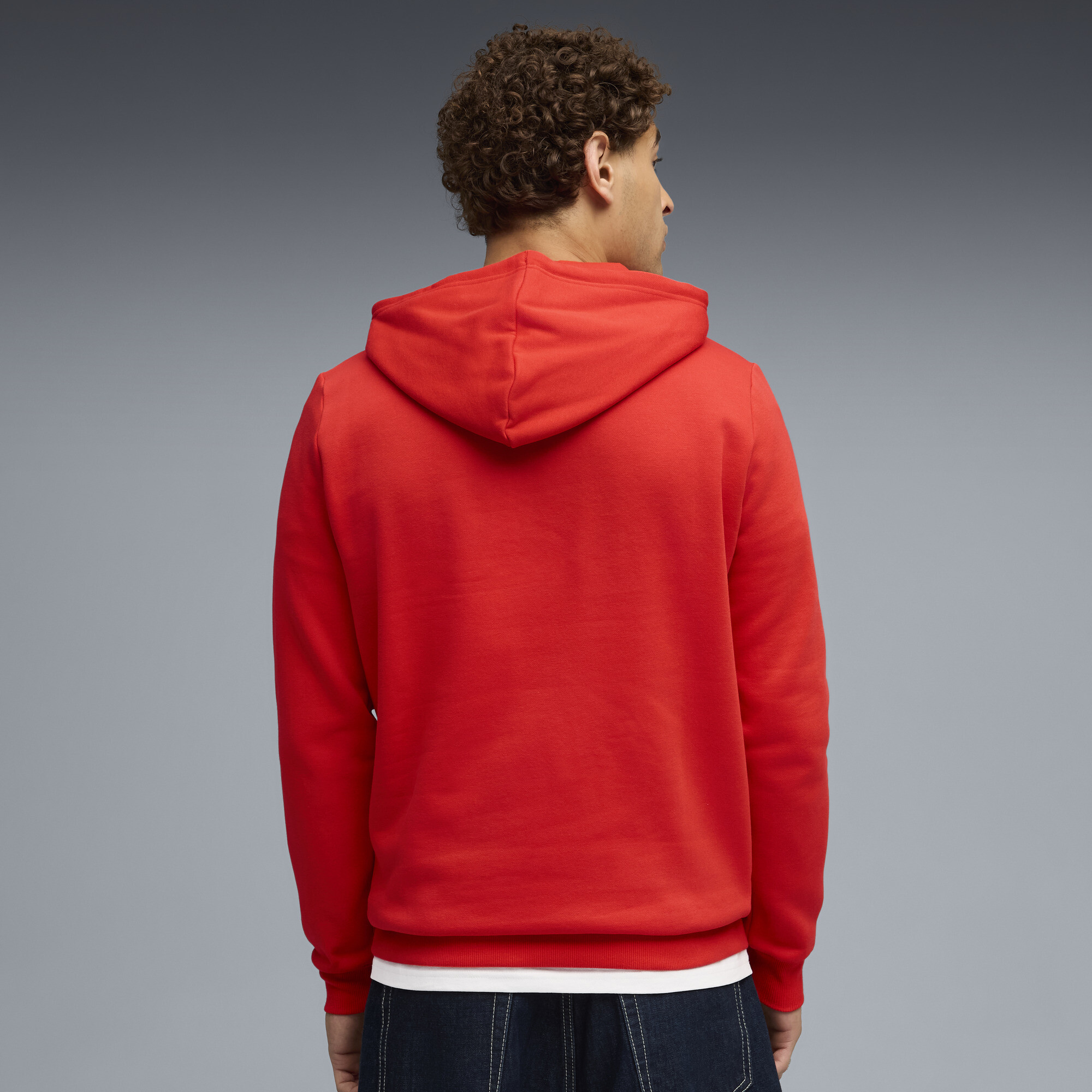 PUMA F1Â® Essentials Logo grafische hoodie voor Heren, Rood, Maat 3XL thumbnail 3